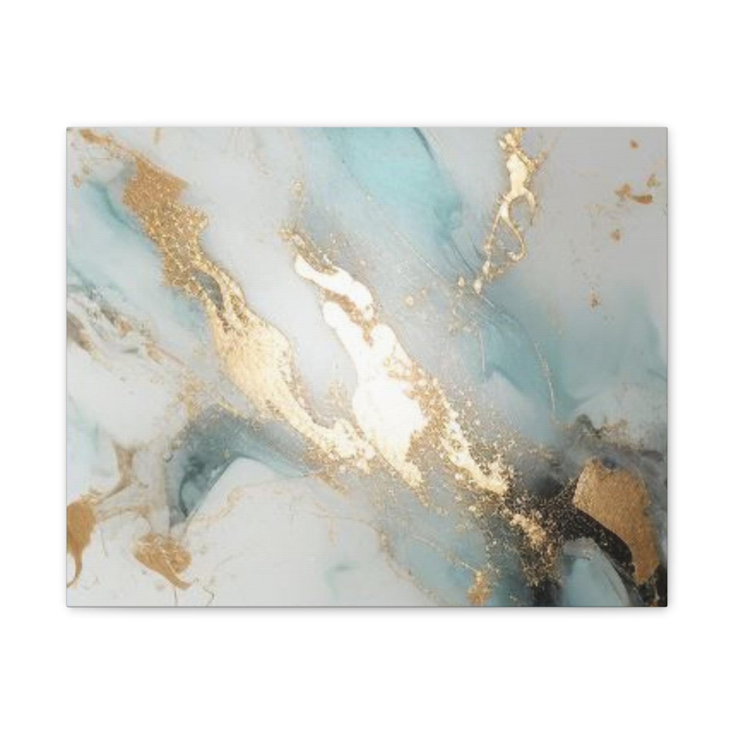 Gold Elegance: A Symphony of Sophistication Canvas Print