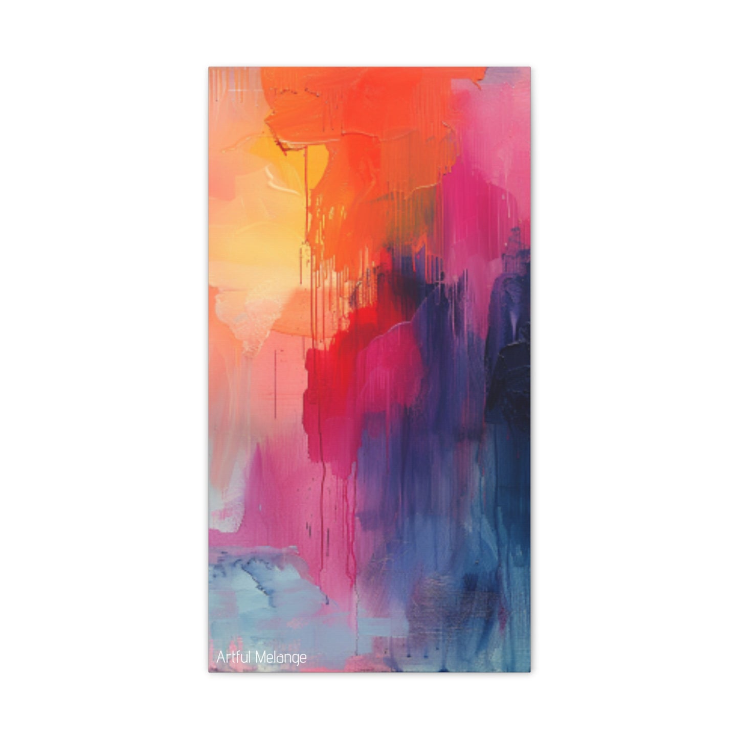 Primary Elegance: A Symphony of Sophistication Canvas Print