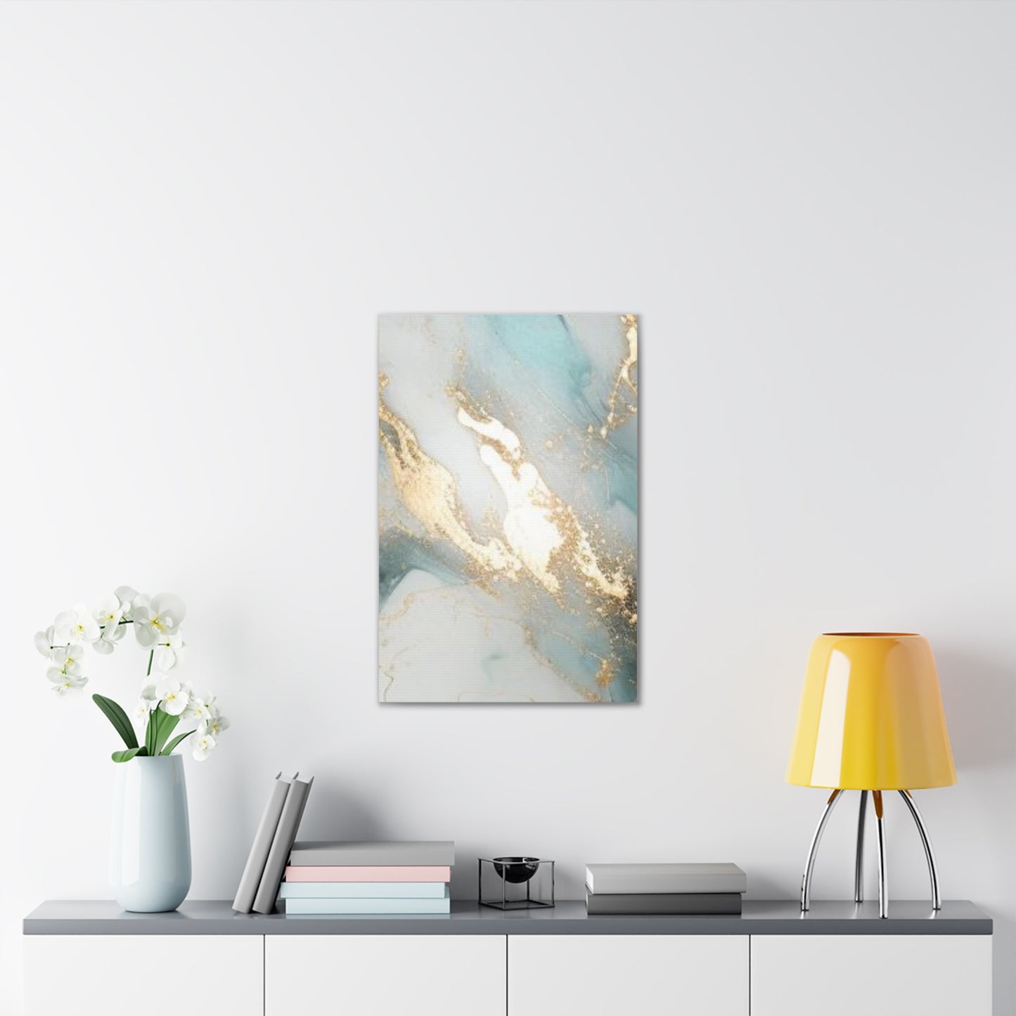 Gold Elegance: A Symphony of Sophistication Canvas Print