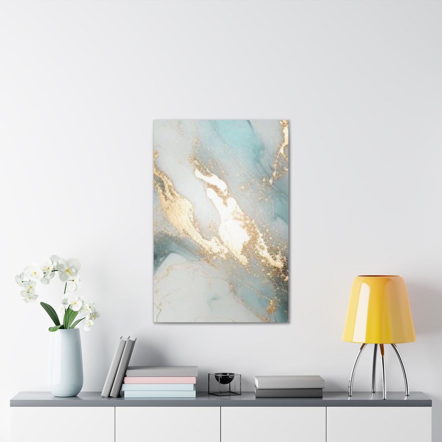 Gold Elegance: A Symphony of Sophistication Canvas Print