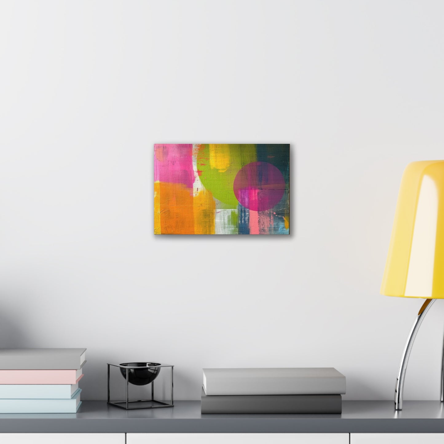 Primary Elegance: A Symphony of Sophistication Canvas Print