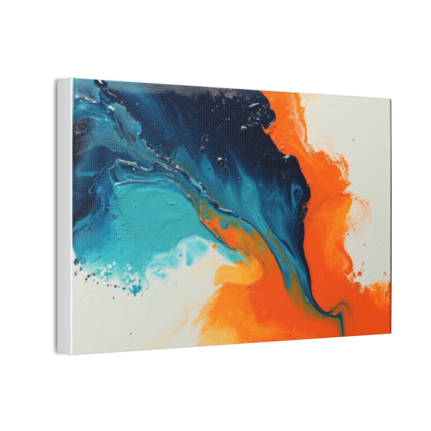 Primary Elegance: A Symphony of Sophistication Canvas Print