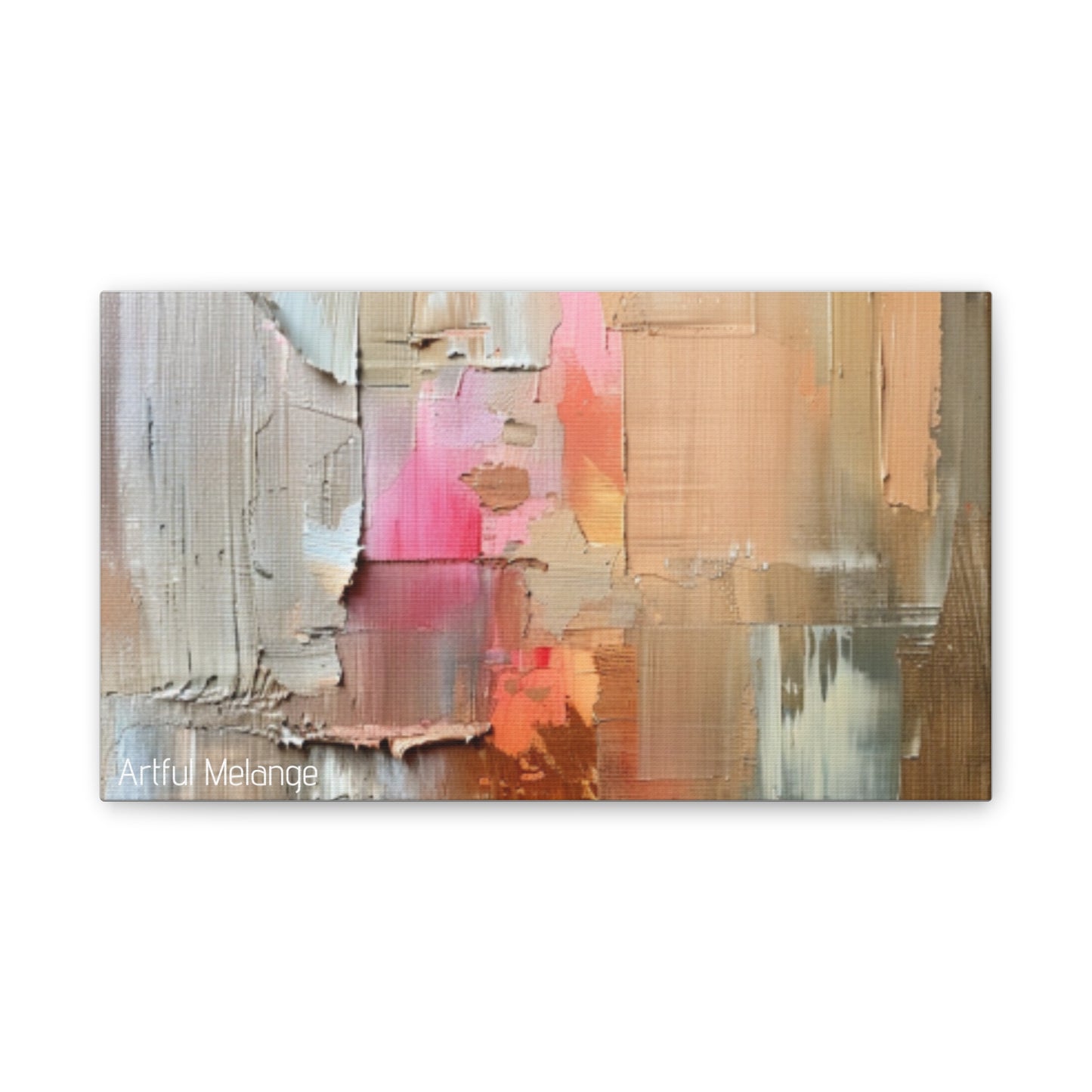 Primary Elegance: A Symphony of Sophistication Canvas Print