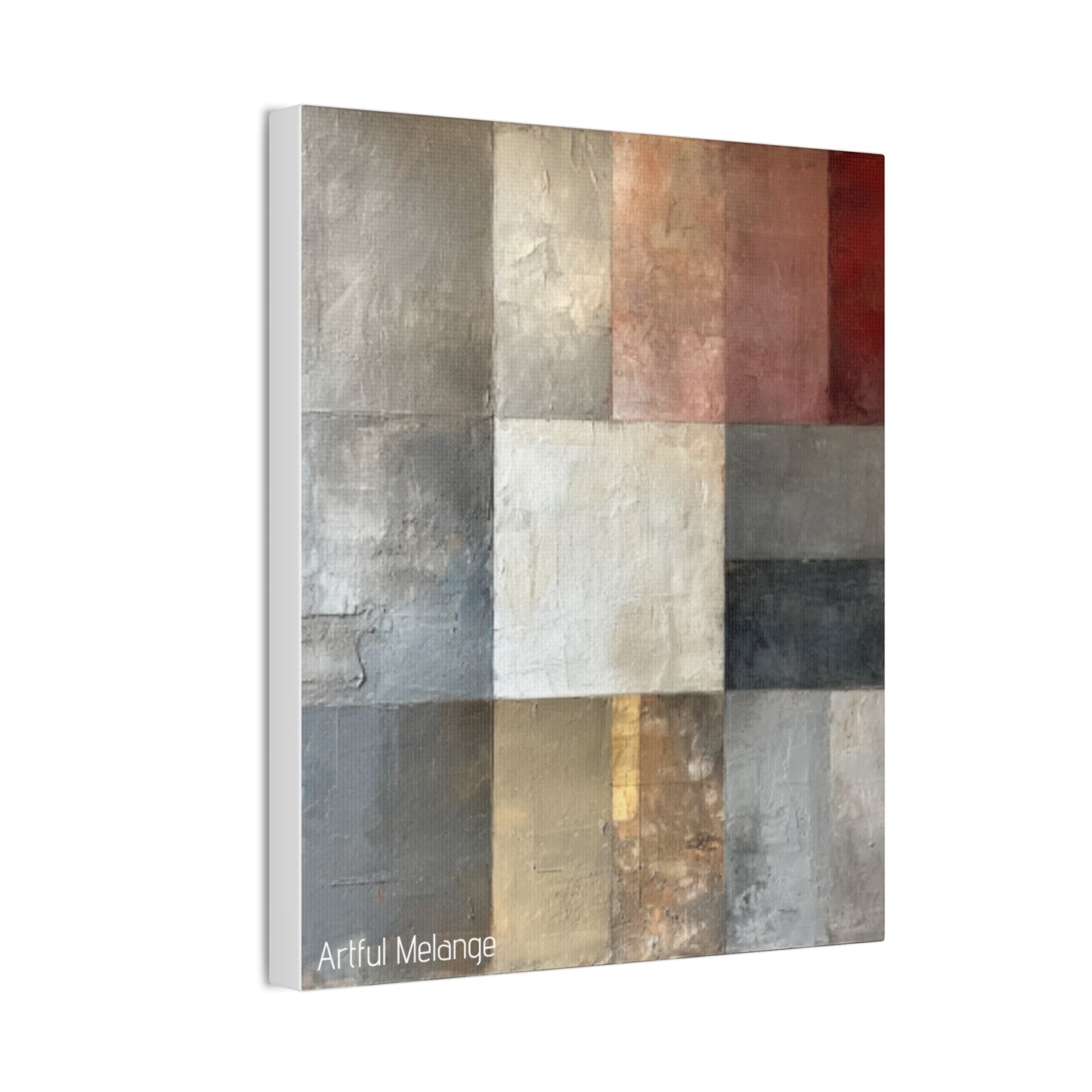 Primary Elegance: A Symphony of Sophistication Canvas Print