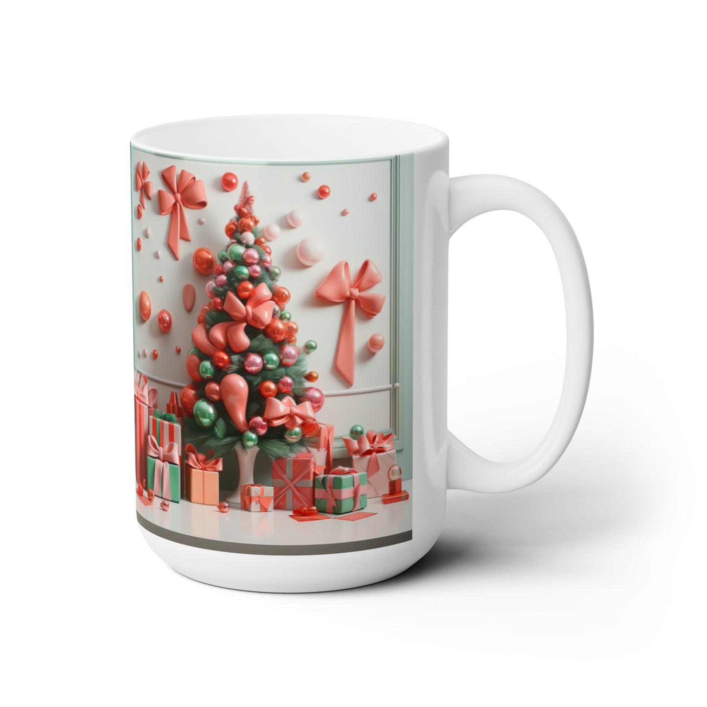 Holiday Mugs: Embrace the Season with Our Festive Living Scenes 15oz