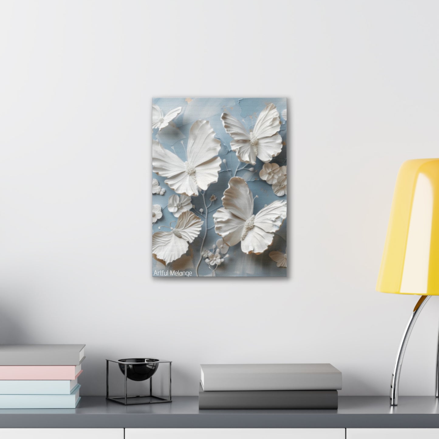 Fluttering Dreams: Butterfly Canvas Print Collection