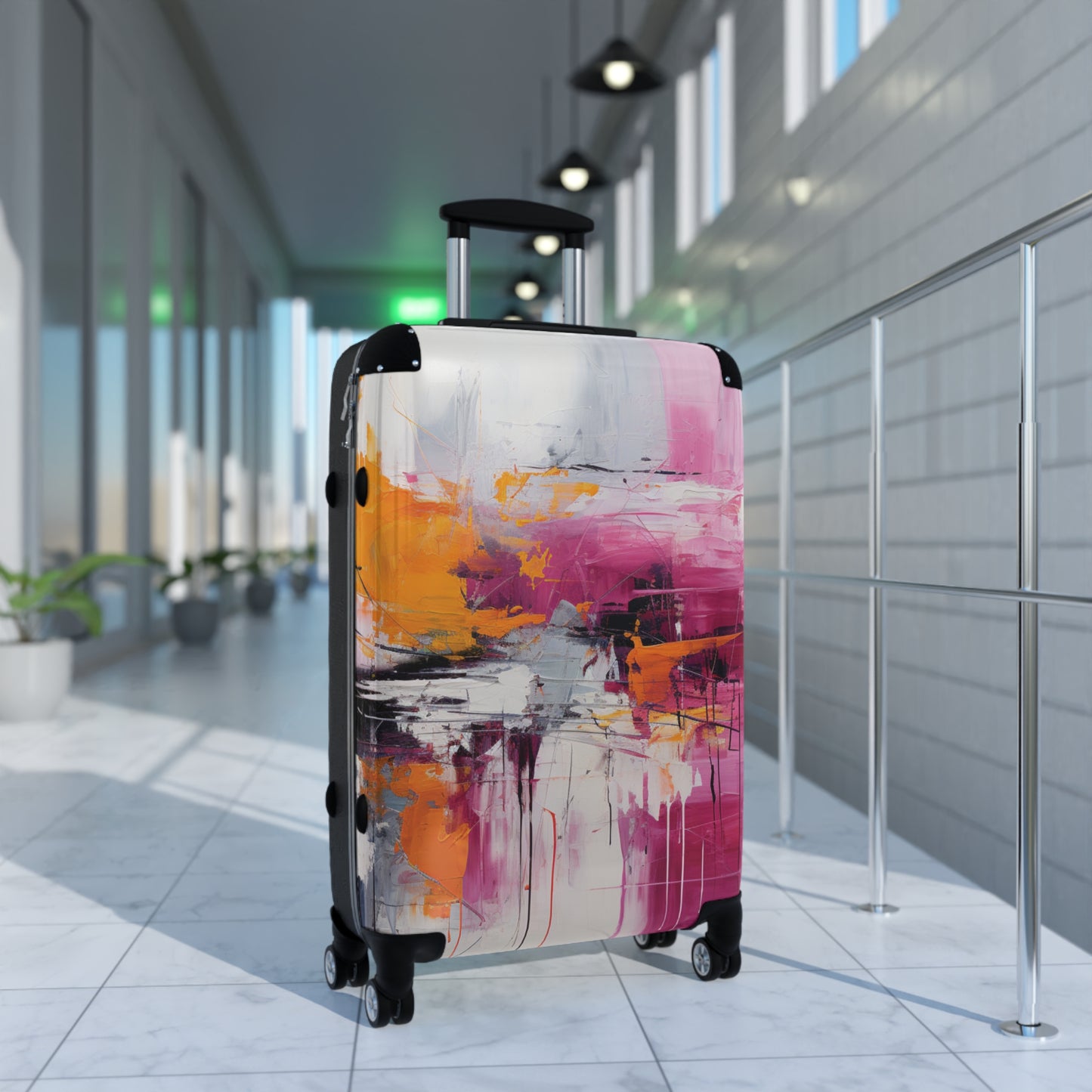 Melanated Jetsetter: Stylish Travel Luggage Pieces