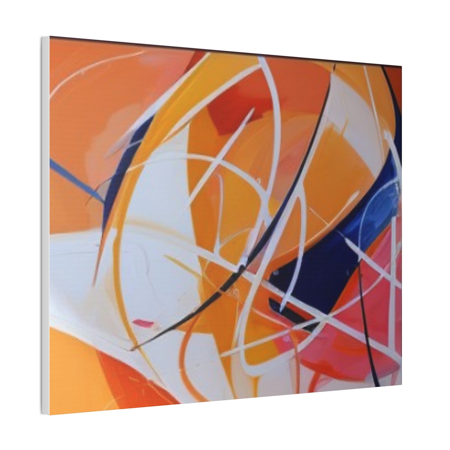 Primary Elegance: A Symphony of Sophistication Canvas Print