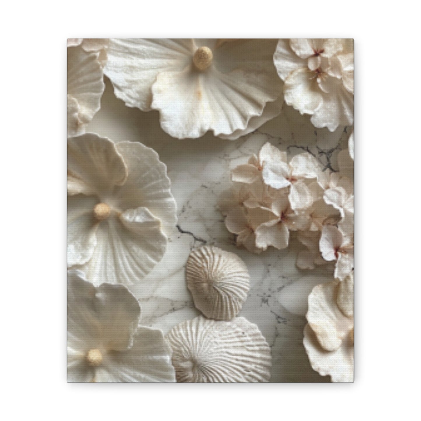 Seashell Serenity Canvas Print