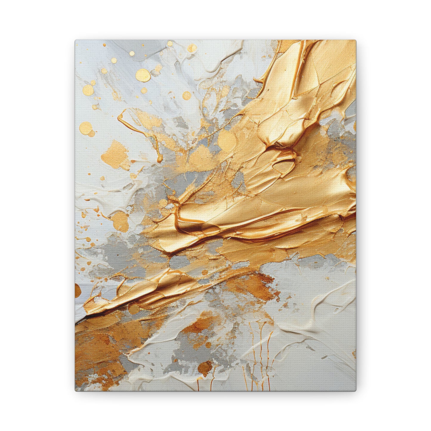 Acrylic Abstract Canvas Print - Richly Textured Artistry