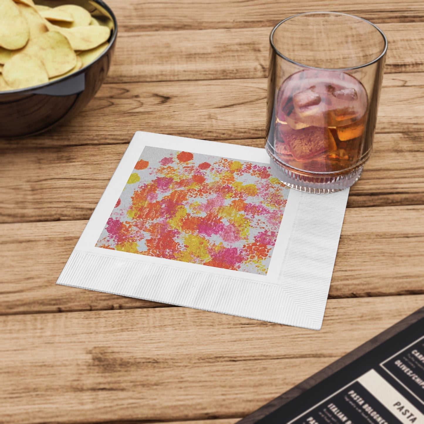 ChromaBlend™ Artistry Abstract Art Napkins”