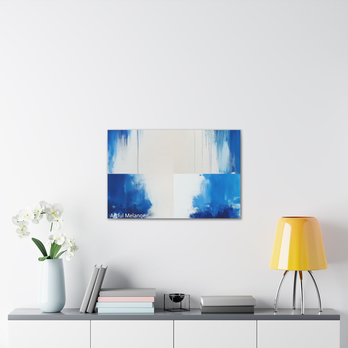 Acrylic Abstract Canvas Print - Richly Textured Artistry