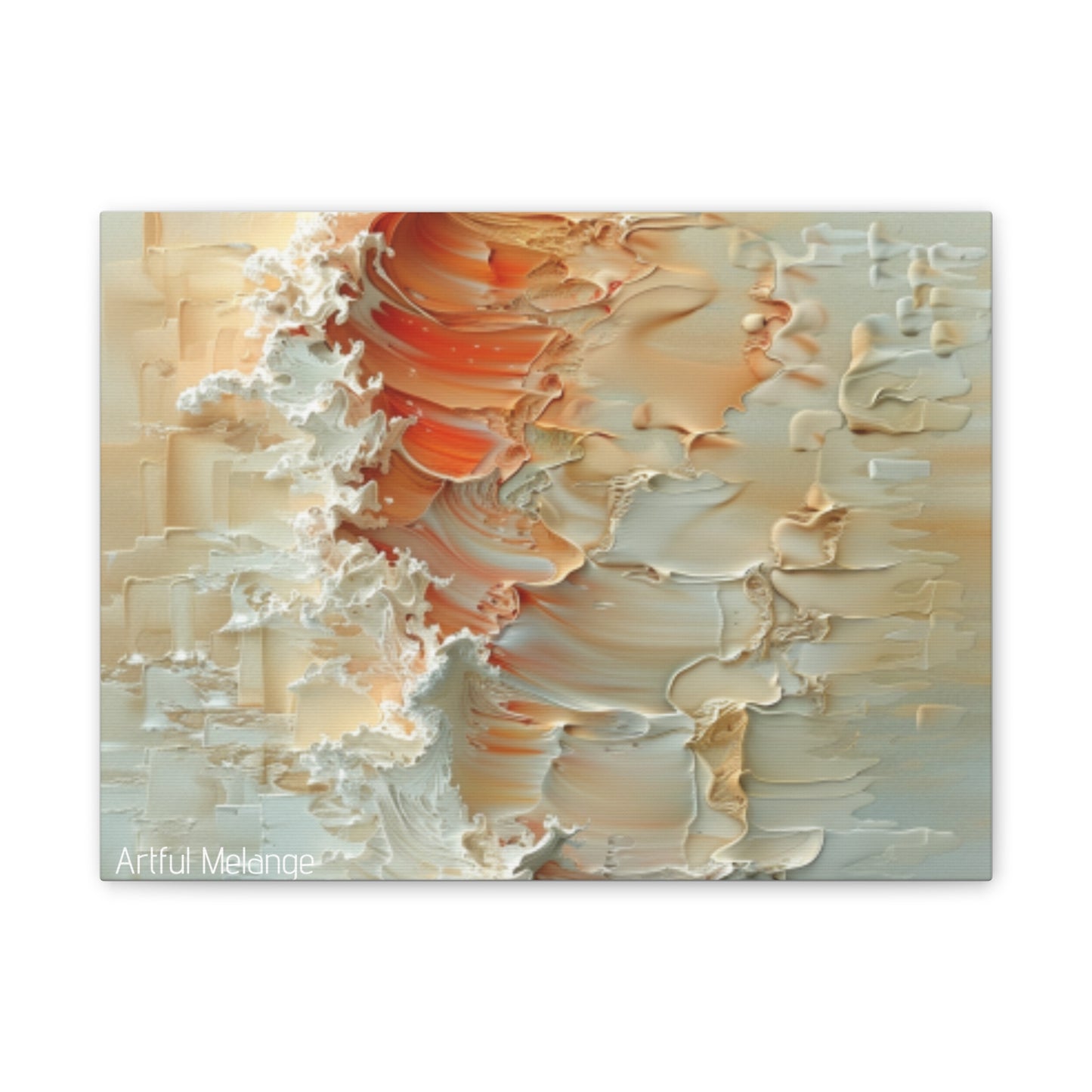 Primary Elegance: A Symphony of Sophistication Canvas Print