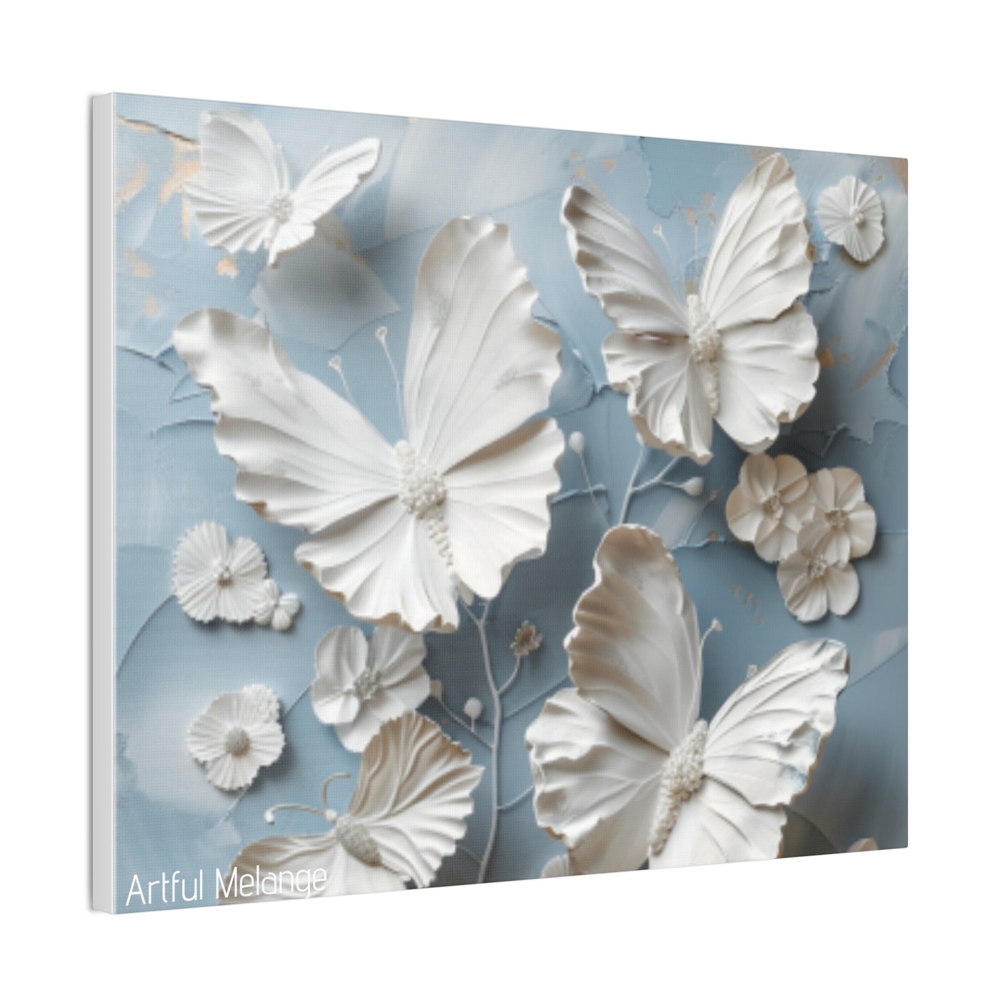 Fluttering Dreams: Butterfly Canvas Print Collection