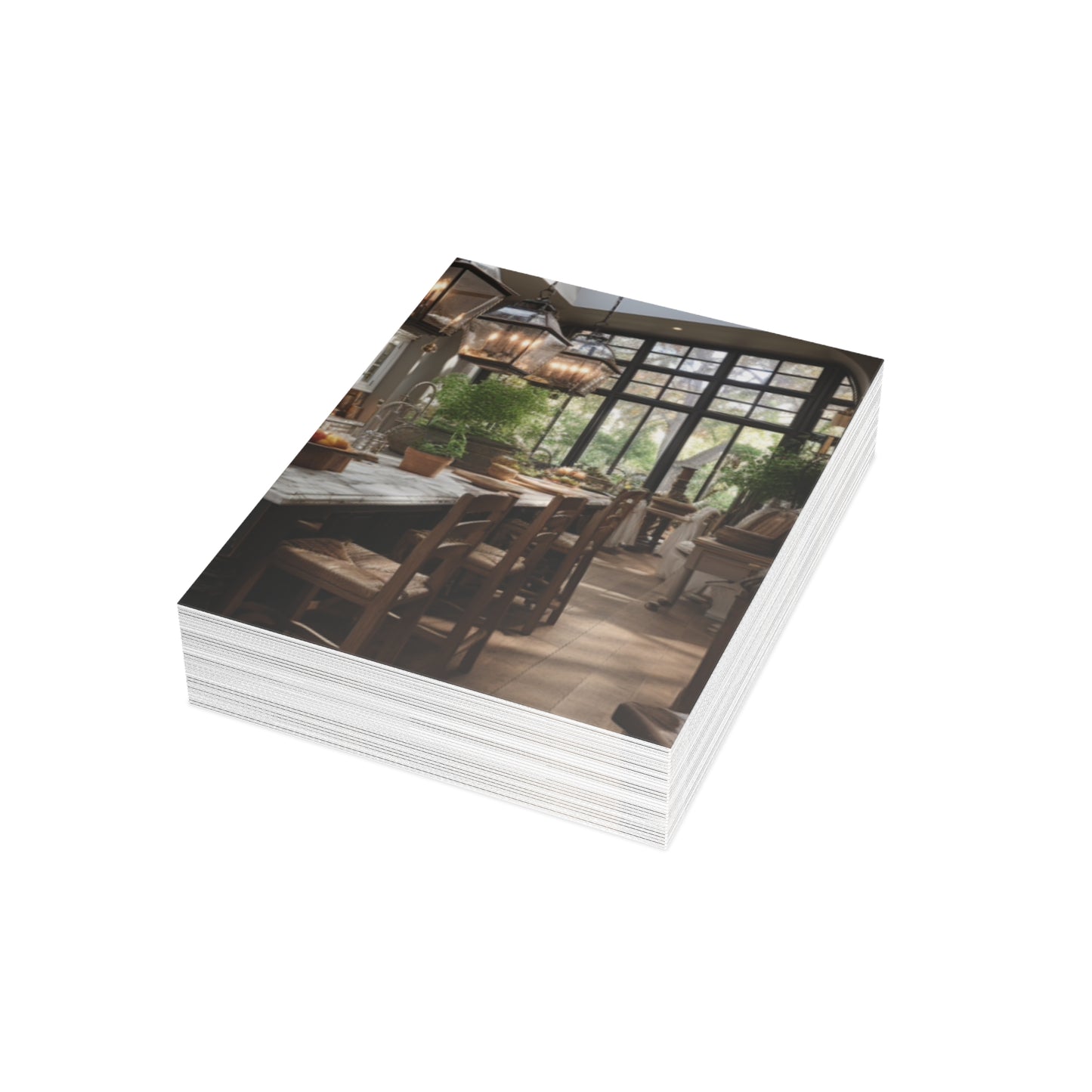 Elegant Kitchen Note Cards (1, 10, 30, and 50pcs)