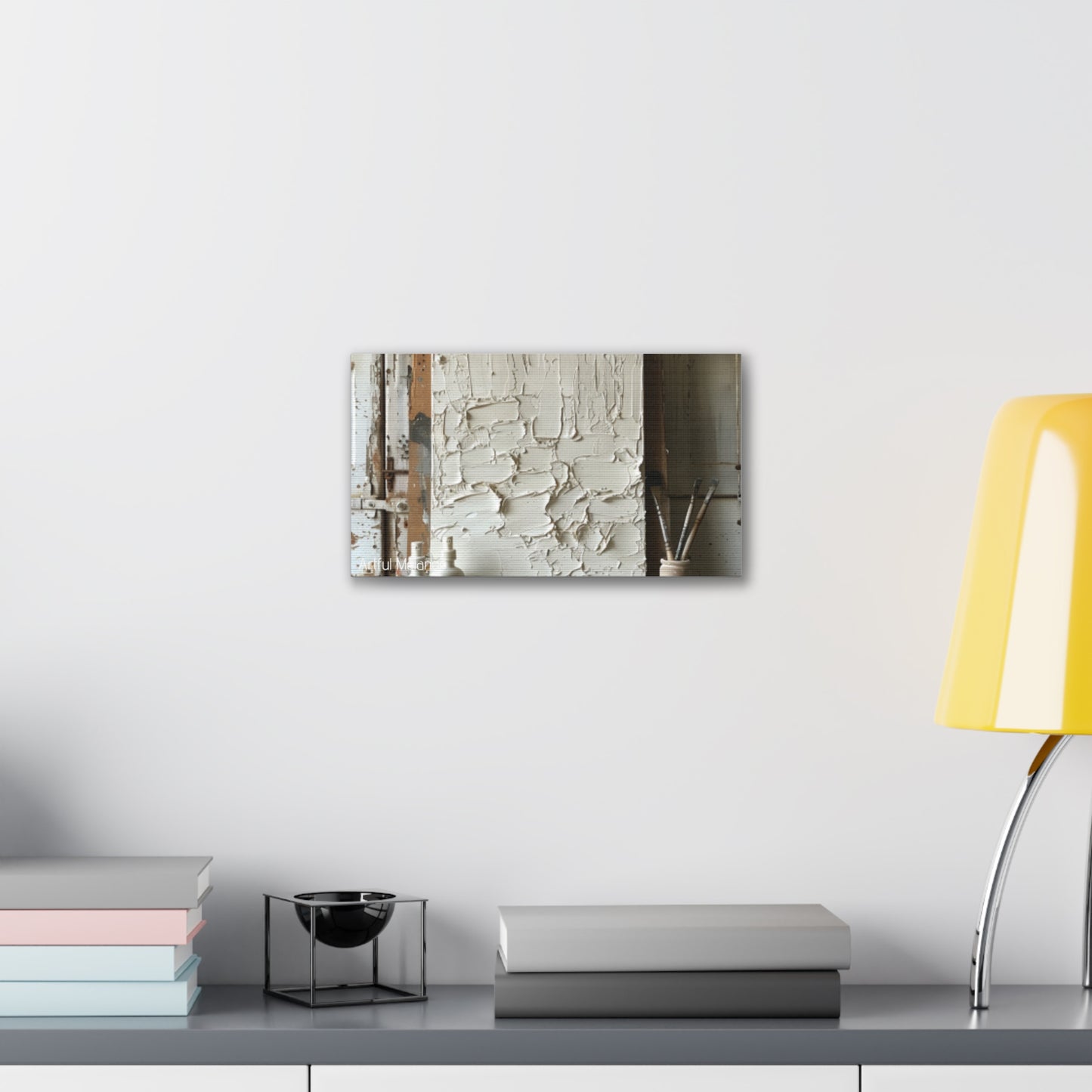 Primary Elegance: A Symphony of Sophistication Canvas Print