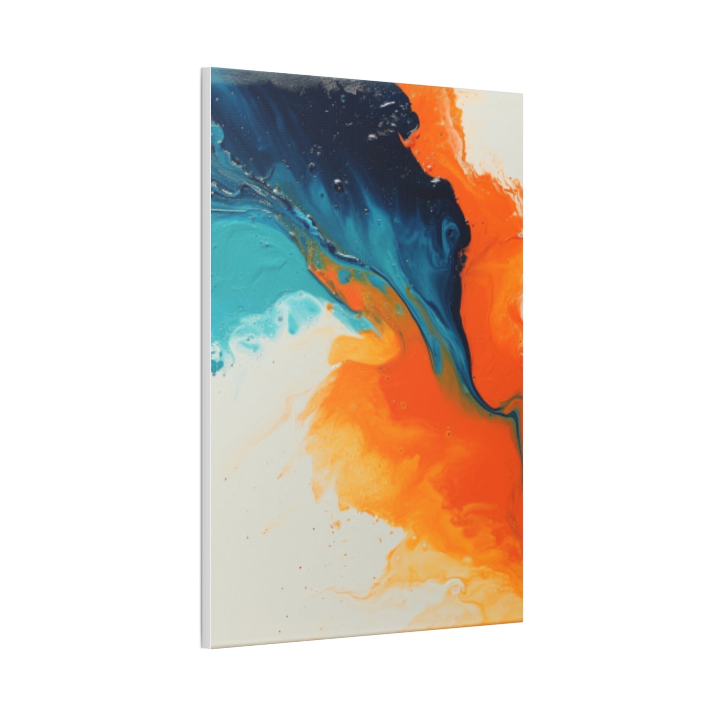 Primary Elegance: A Symphony of Sophistication Canvas Print