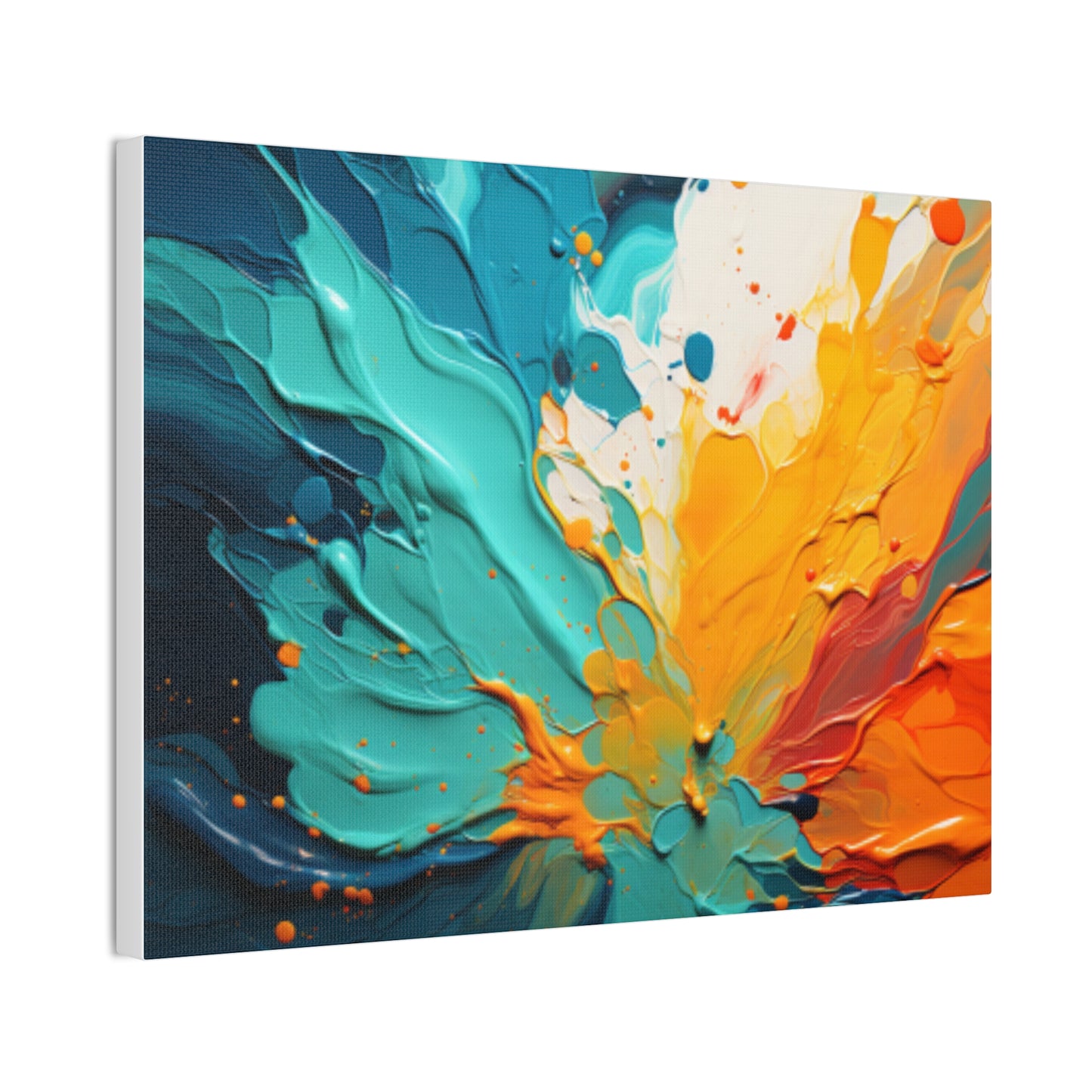 Primary Elegance: A Symphony of Sophistication Canvas Print