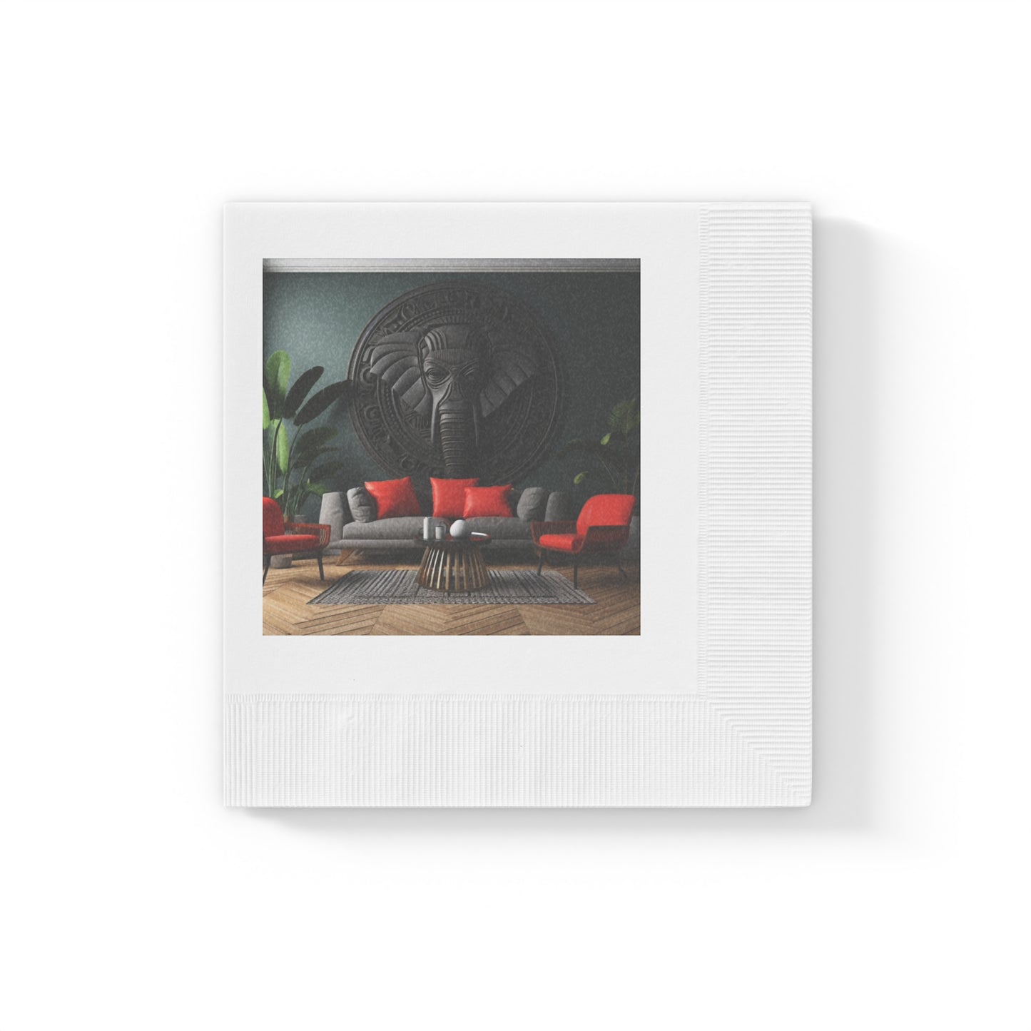 Exquisite African Culture-Inspired Napkin Set