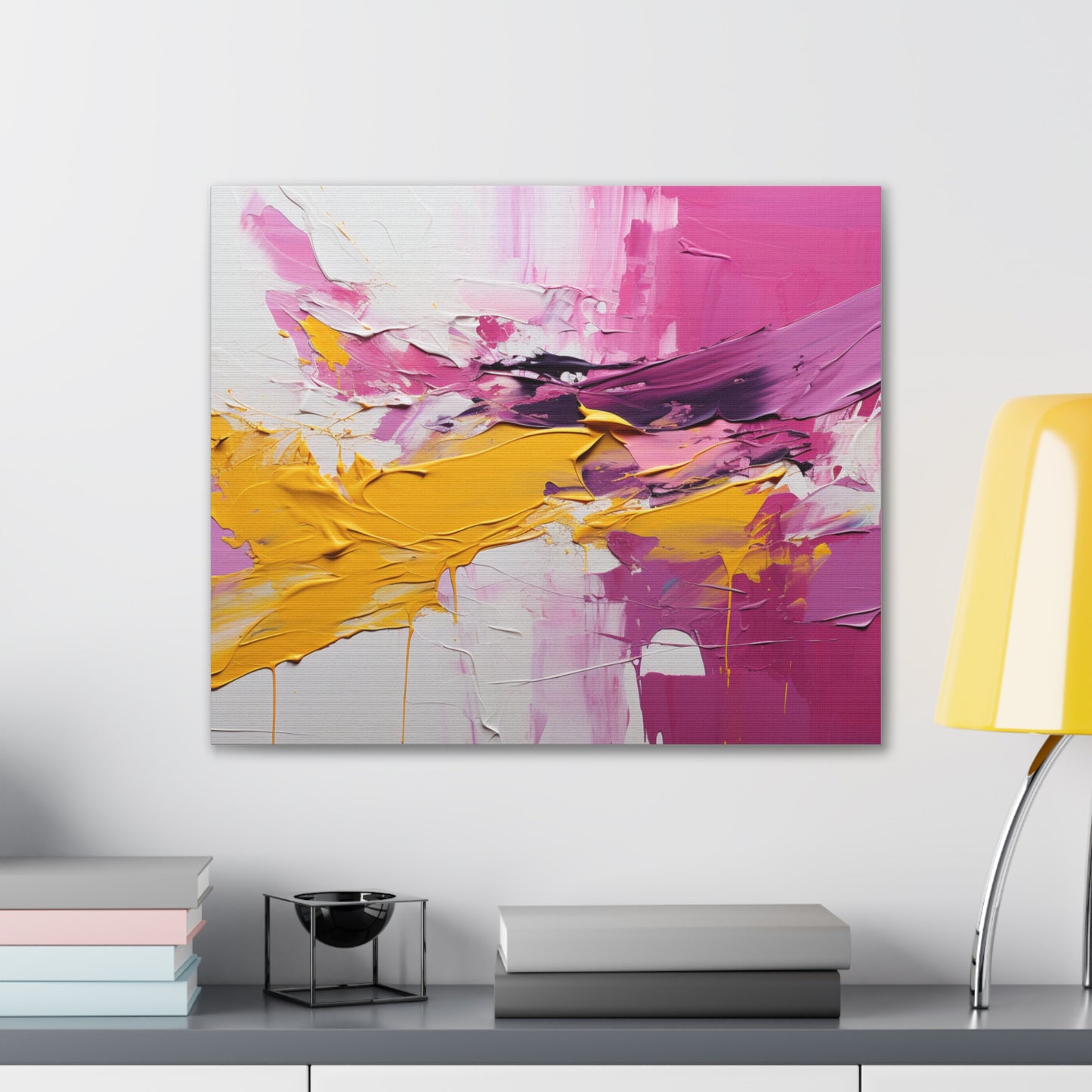 Primary Elegance: A Symphony of Sophistication Canvas Print