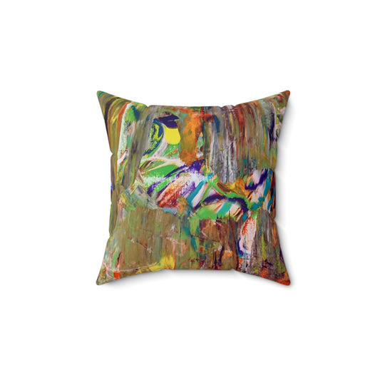 Artistic Abstractions: Abstract Acrylic Art Pillows Collection