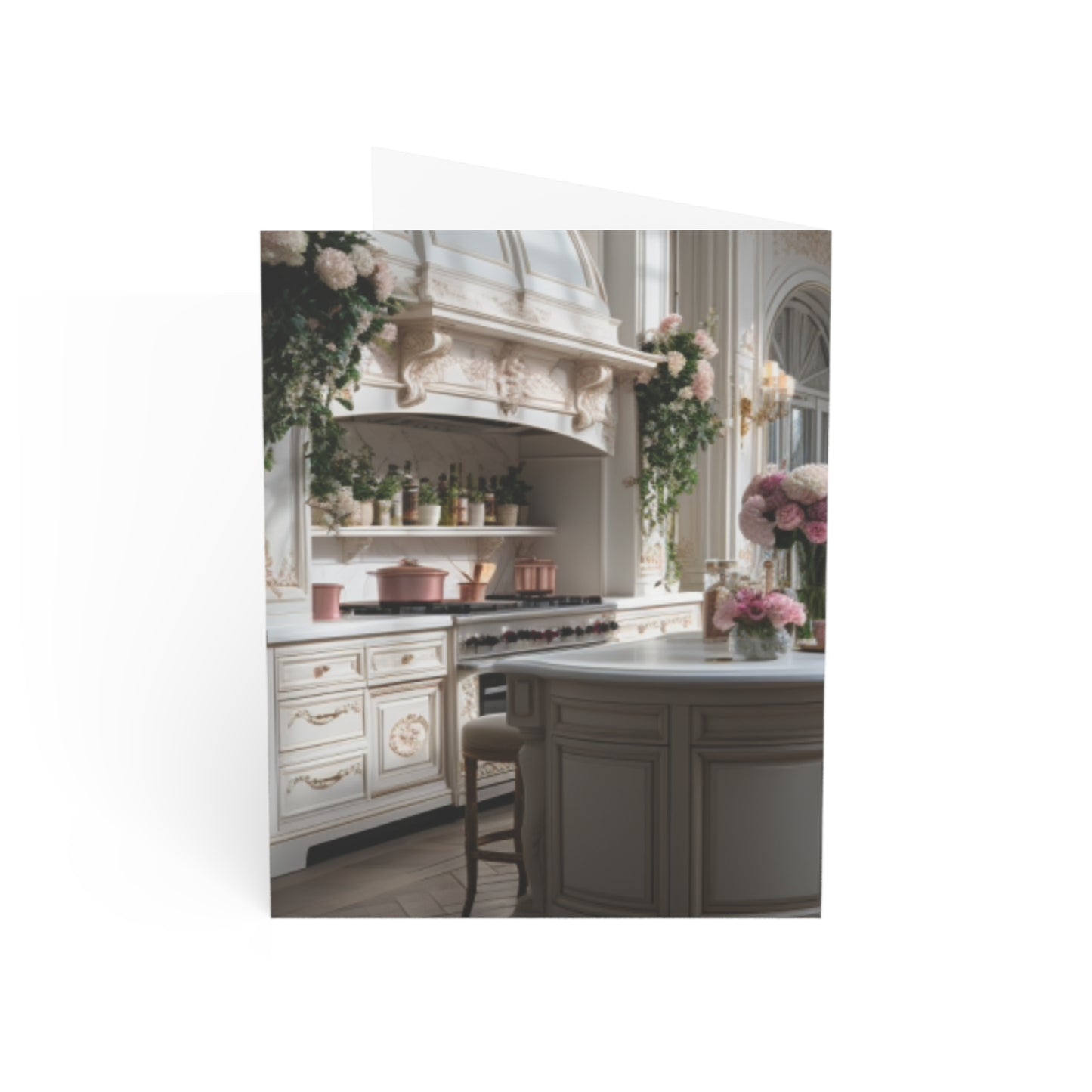 Elegant Kitchen Note Cards (1, 10, 30, and 50pcs)