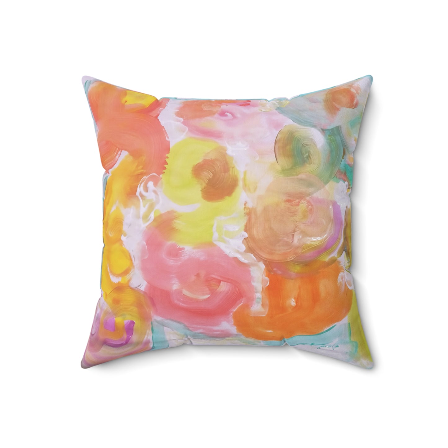 Artistic Abstractions: Abstract Acrylic Art Pillows Collection