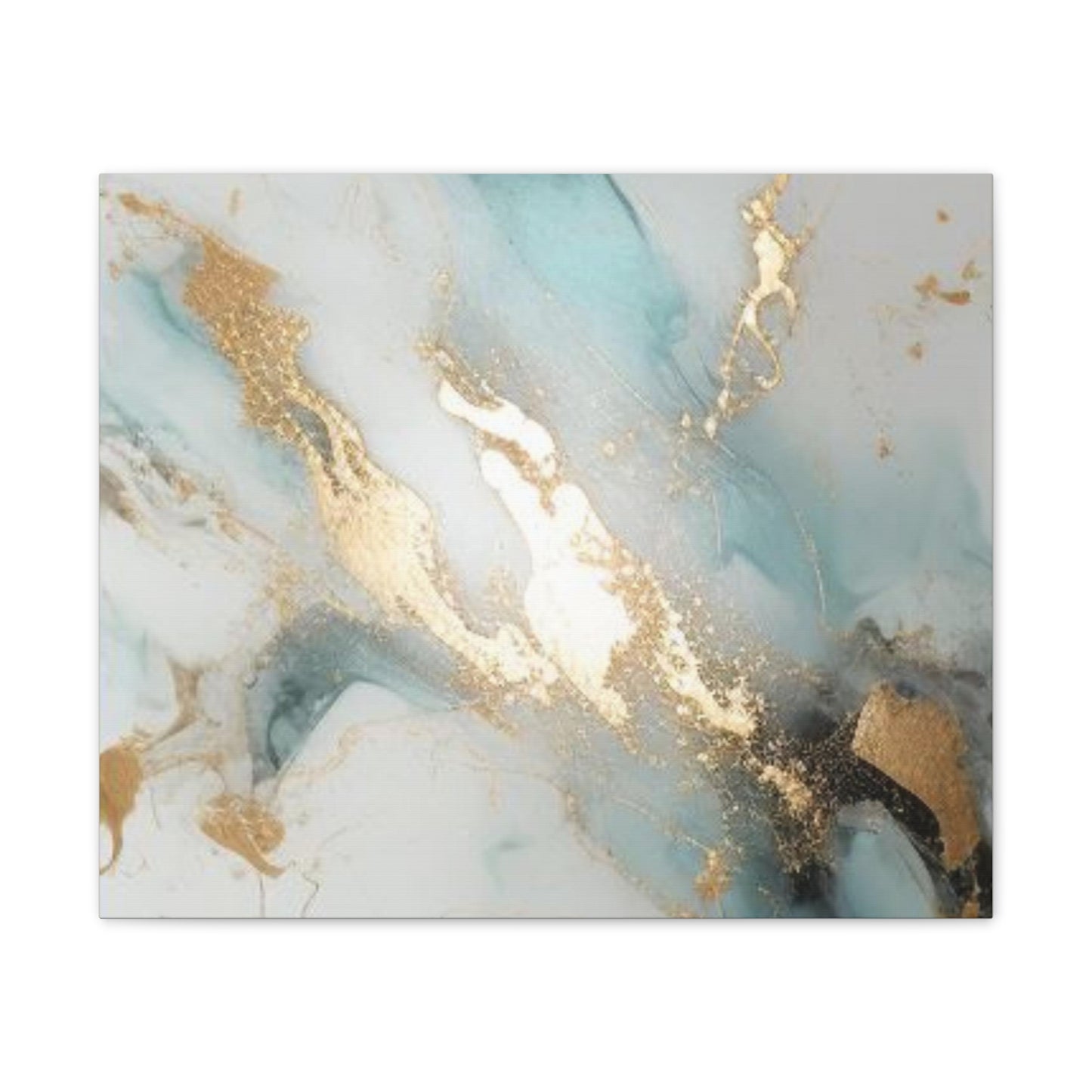 Gold Elegance: A Symphony of Sophistication Canvas Print