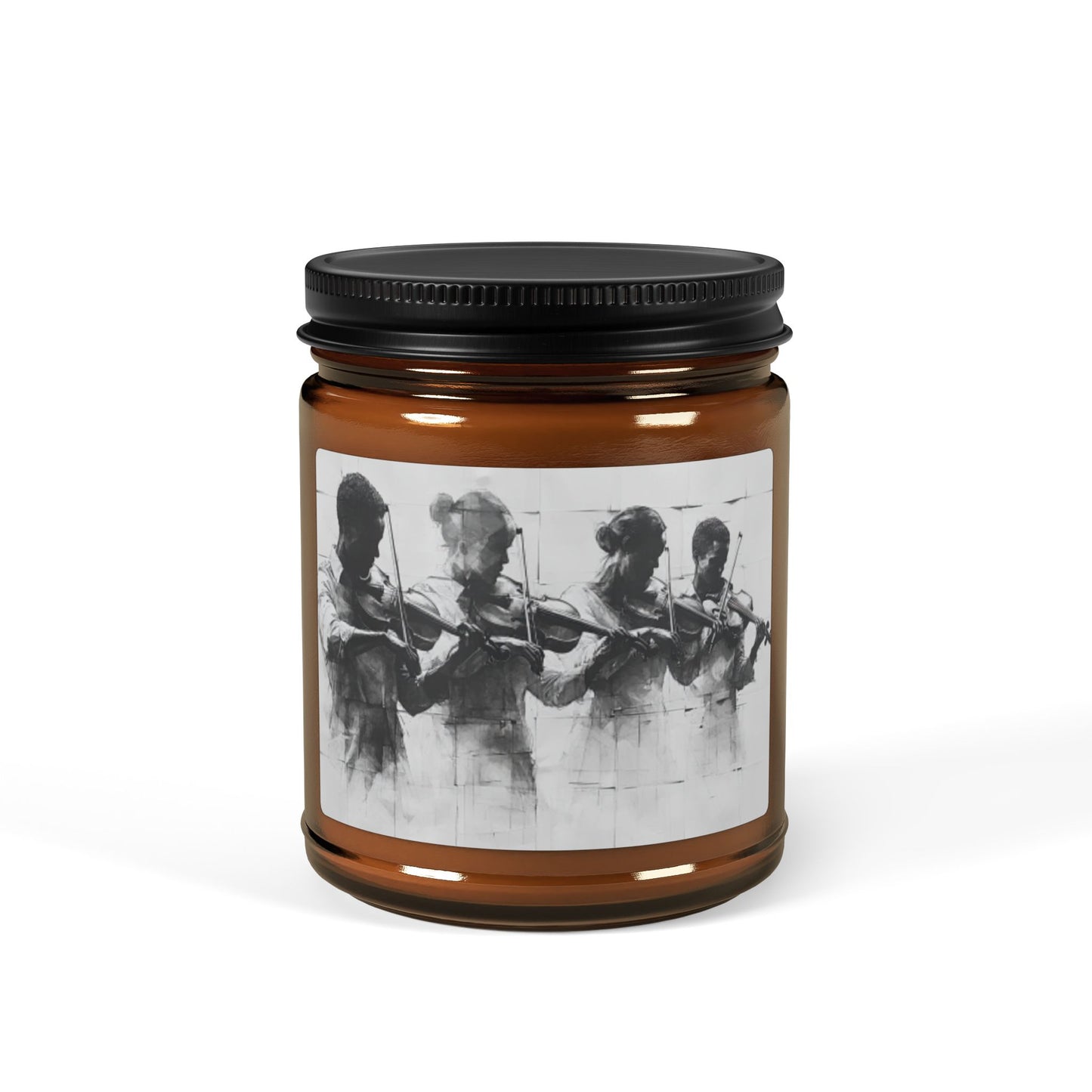 Harmony and Soul Scented Black Excellence Soy Candle