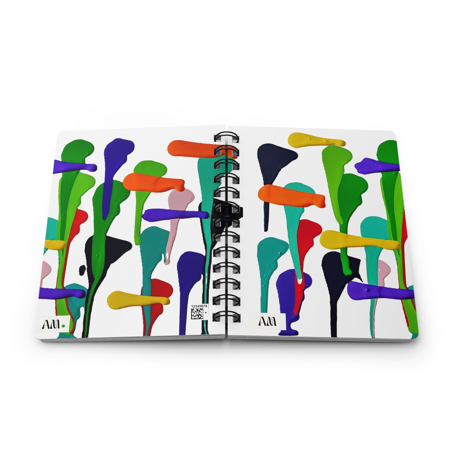 Vivid Canvas Chronicles Spiral Bound Journal