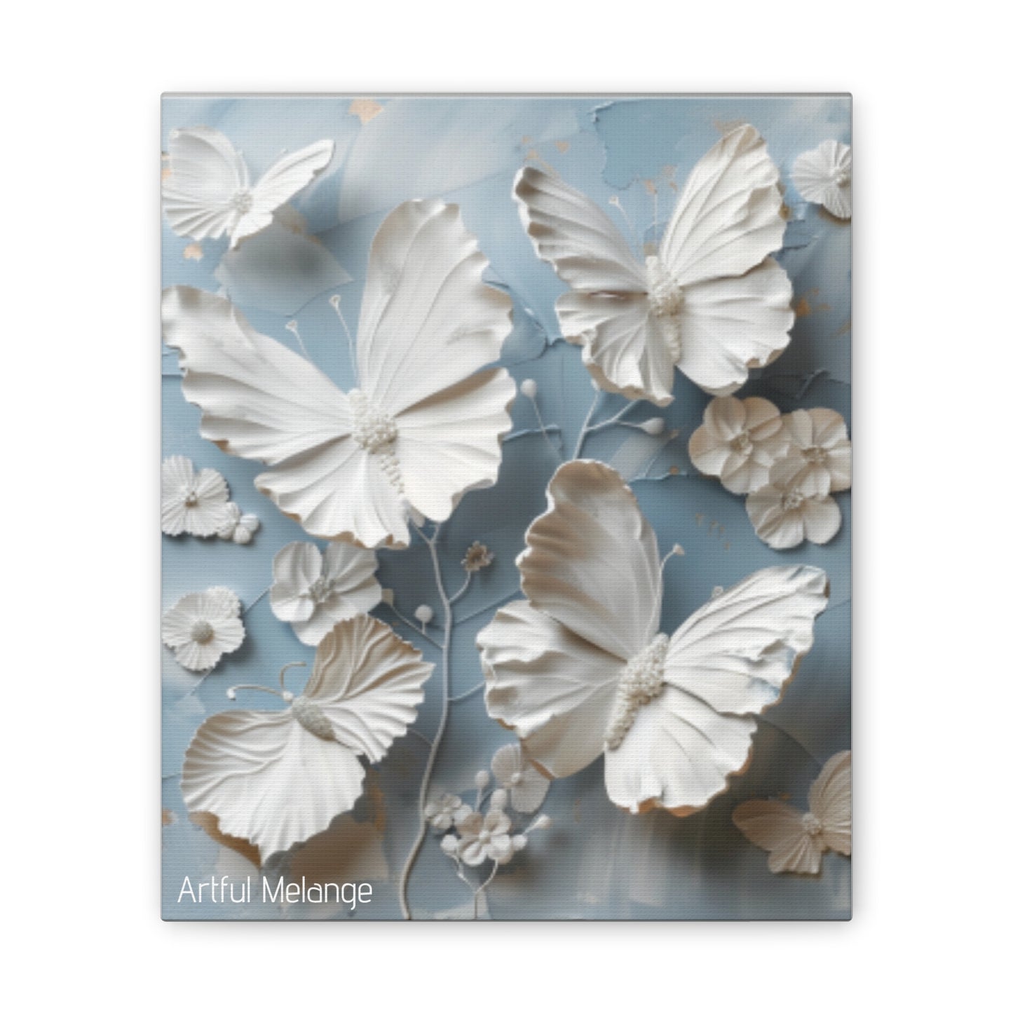 Fluttering Dreams: Butterfly Canvas Print Collection