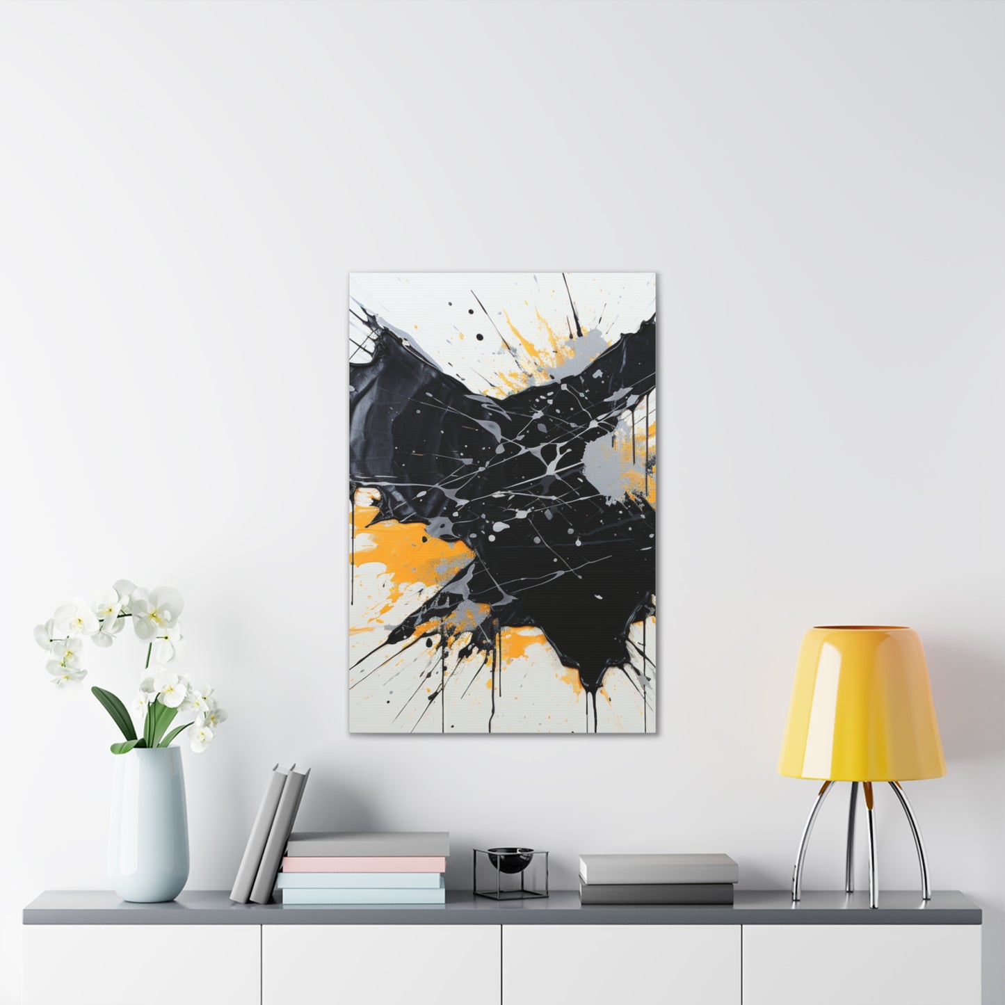 Acrylic Abstract Canvas Print - Richly Textured Artistry