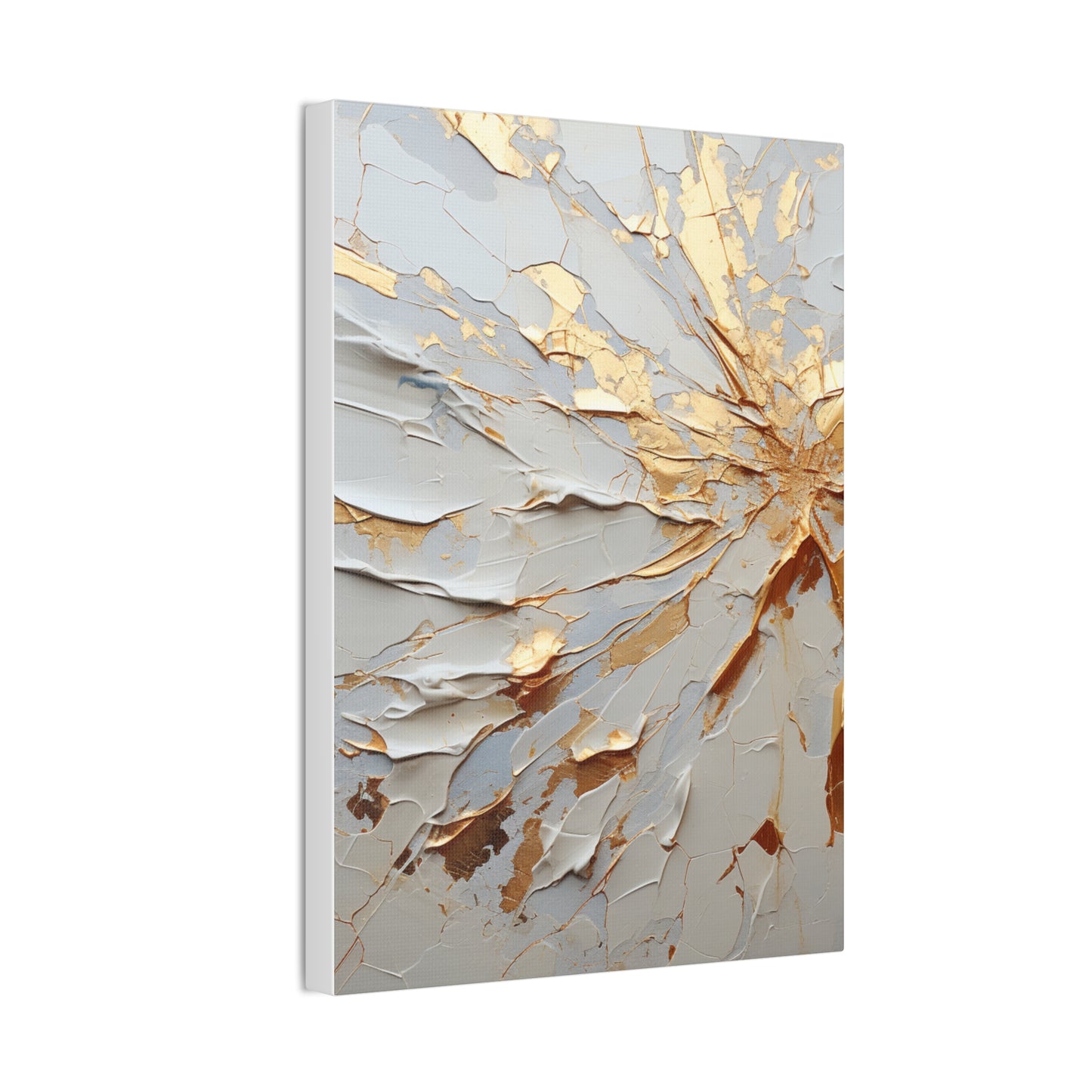 Acrylic Abstract Canvas Print - Richly Textured Artistry