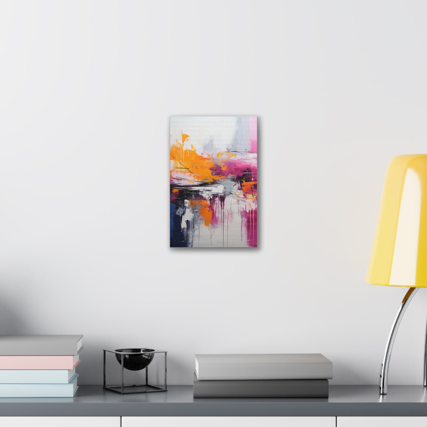 Primary Elegance: A Symphony of Sophistication Canvas Print