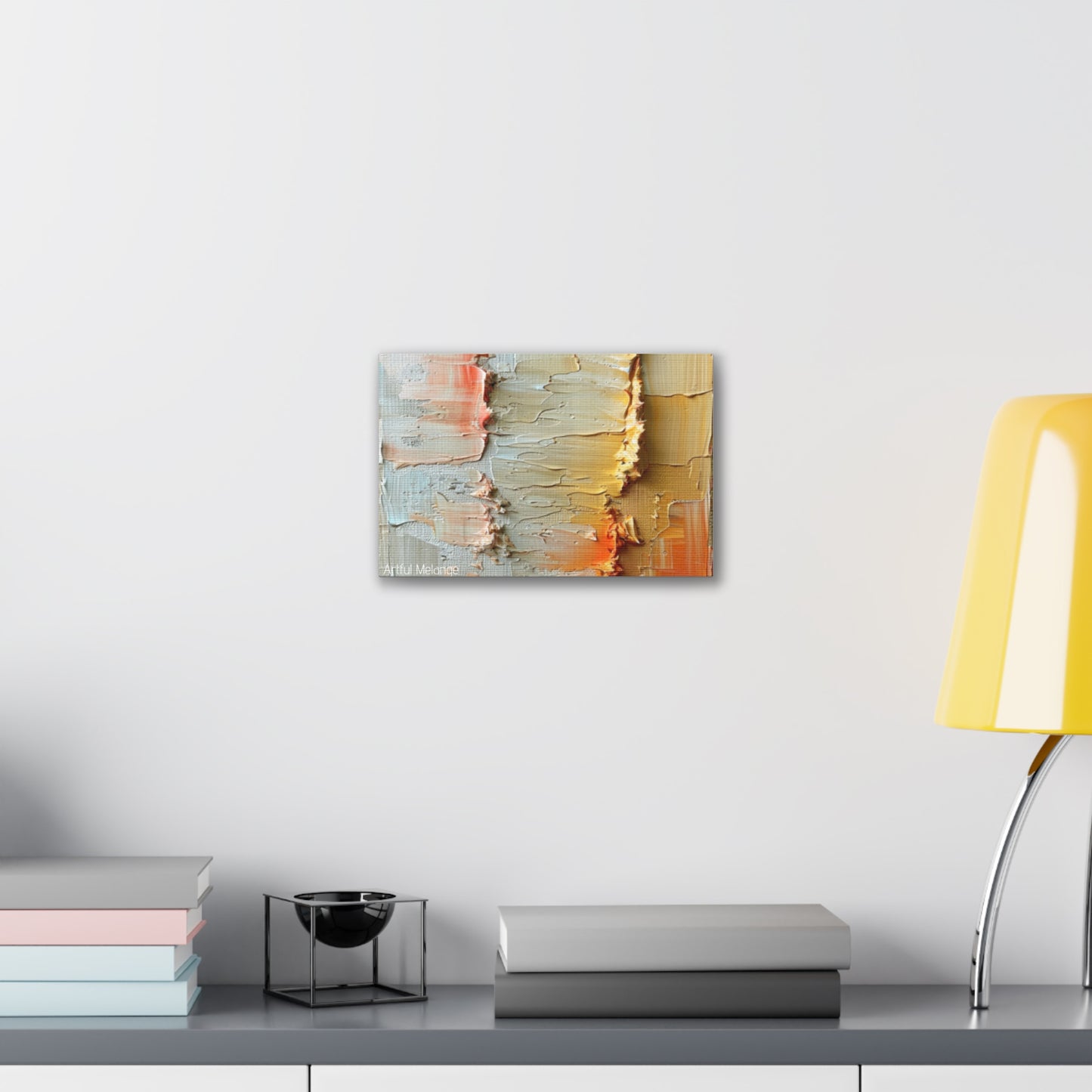 Primary Elegance: A Symphony of Sophistication Canvas Print