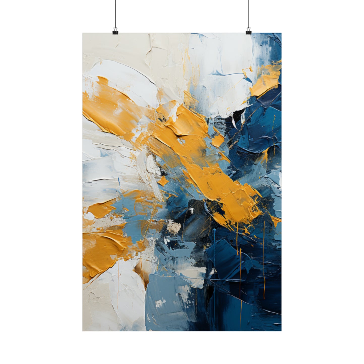 Radiant Harmony Matte Vertical Canvas Poster