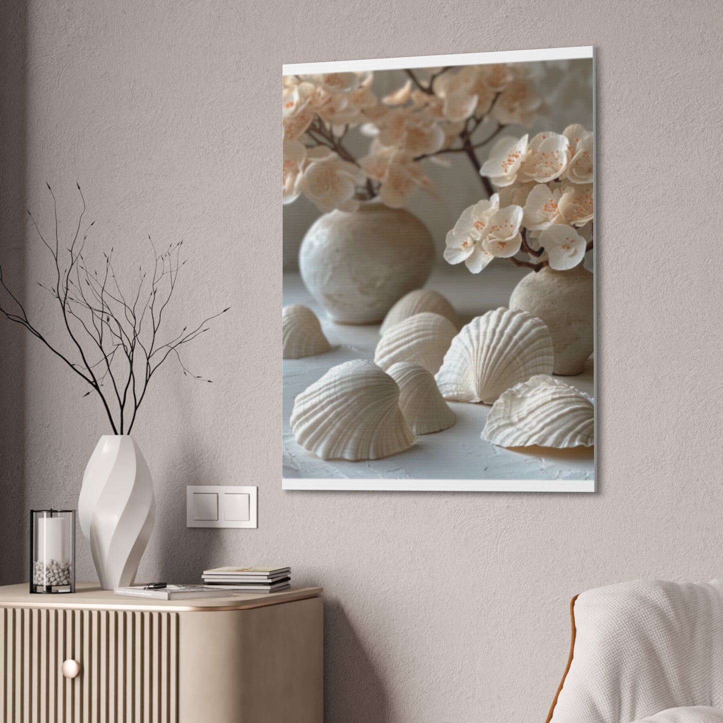 Seashell Serenity Canvas Print