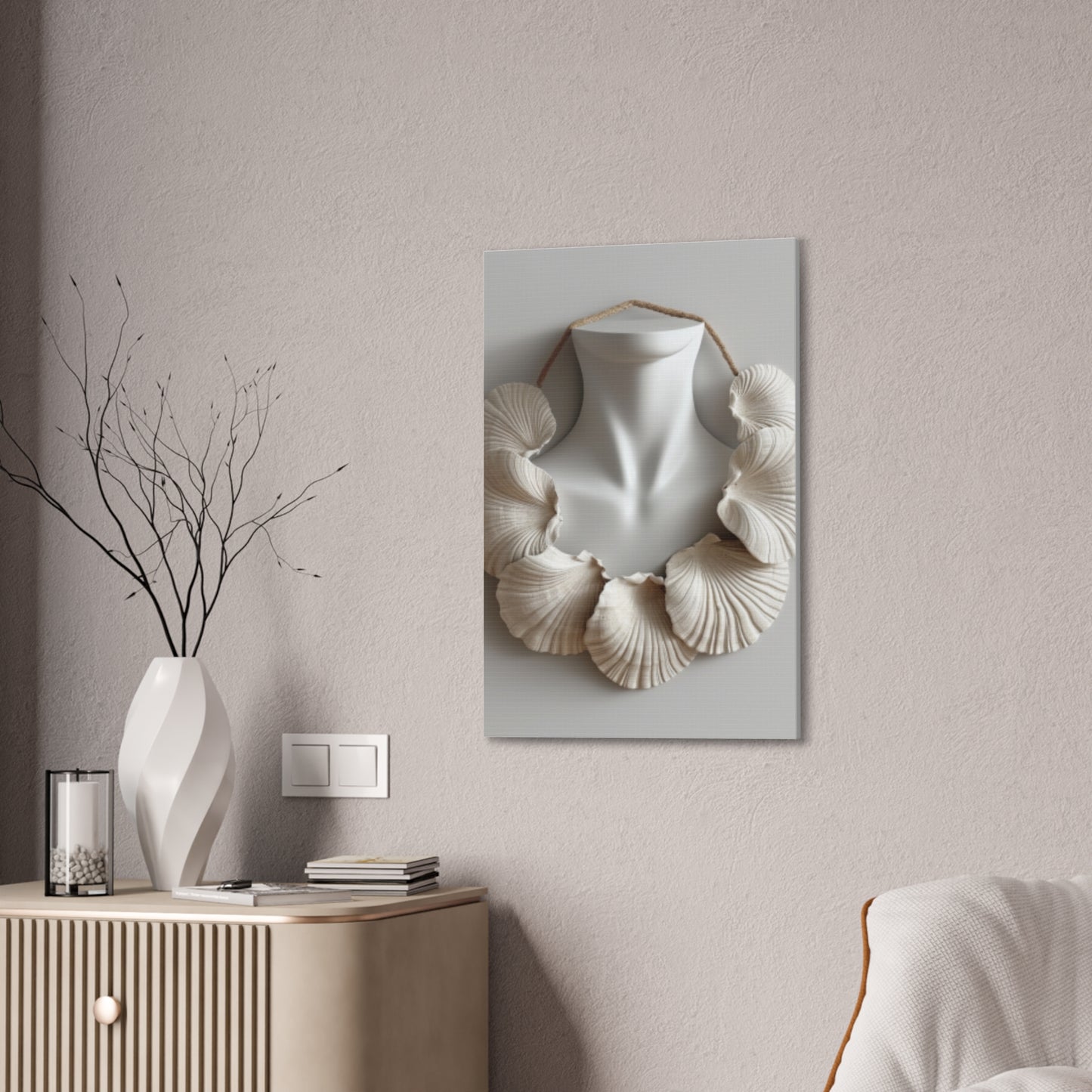 Seashell Serenity Canvas Print