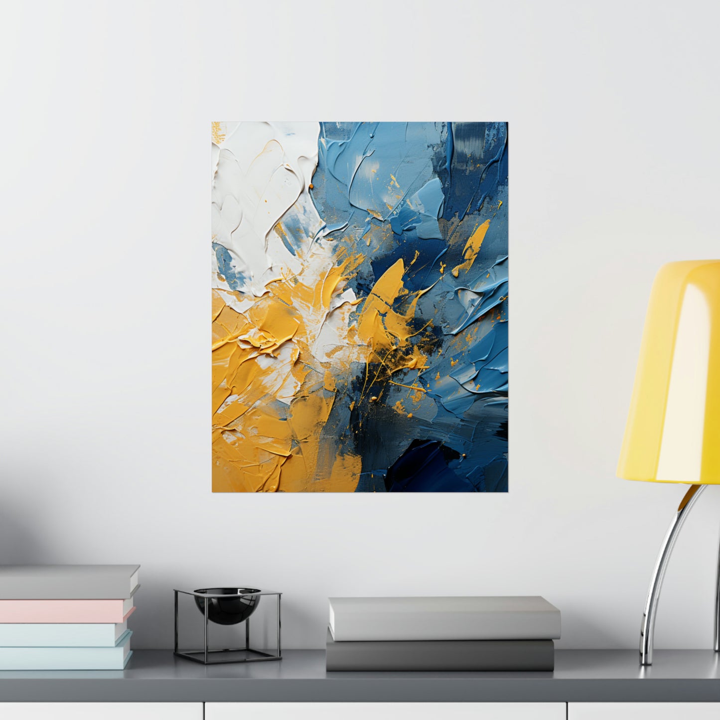 Radiant Harmony Matte Vertical Canvas Poster