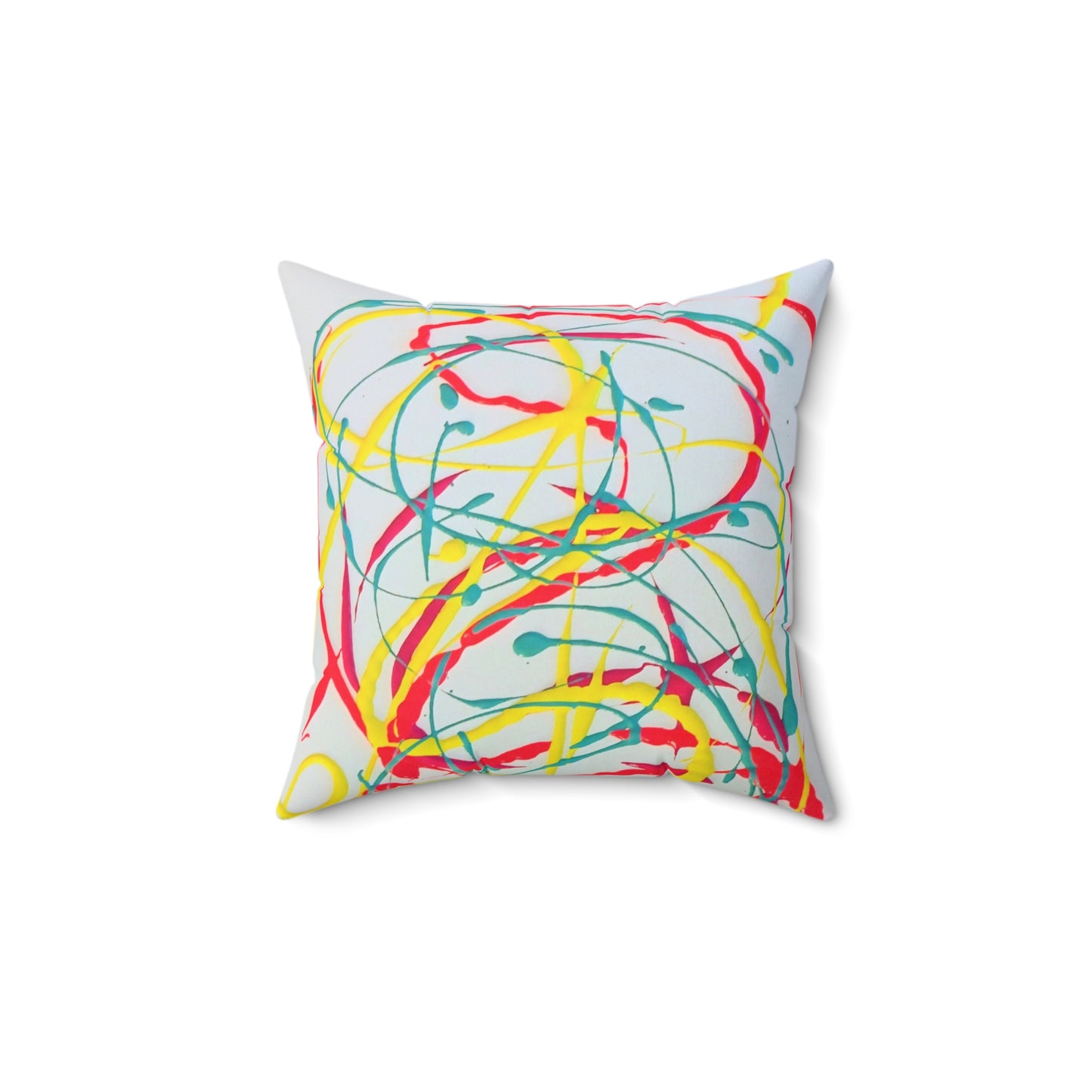 Artistic Abstractions: Abstract Acrylic Art Pillows Collection