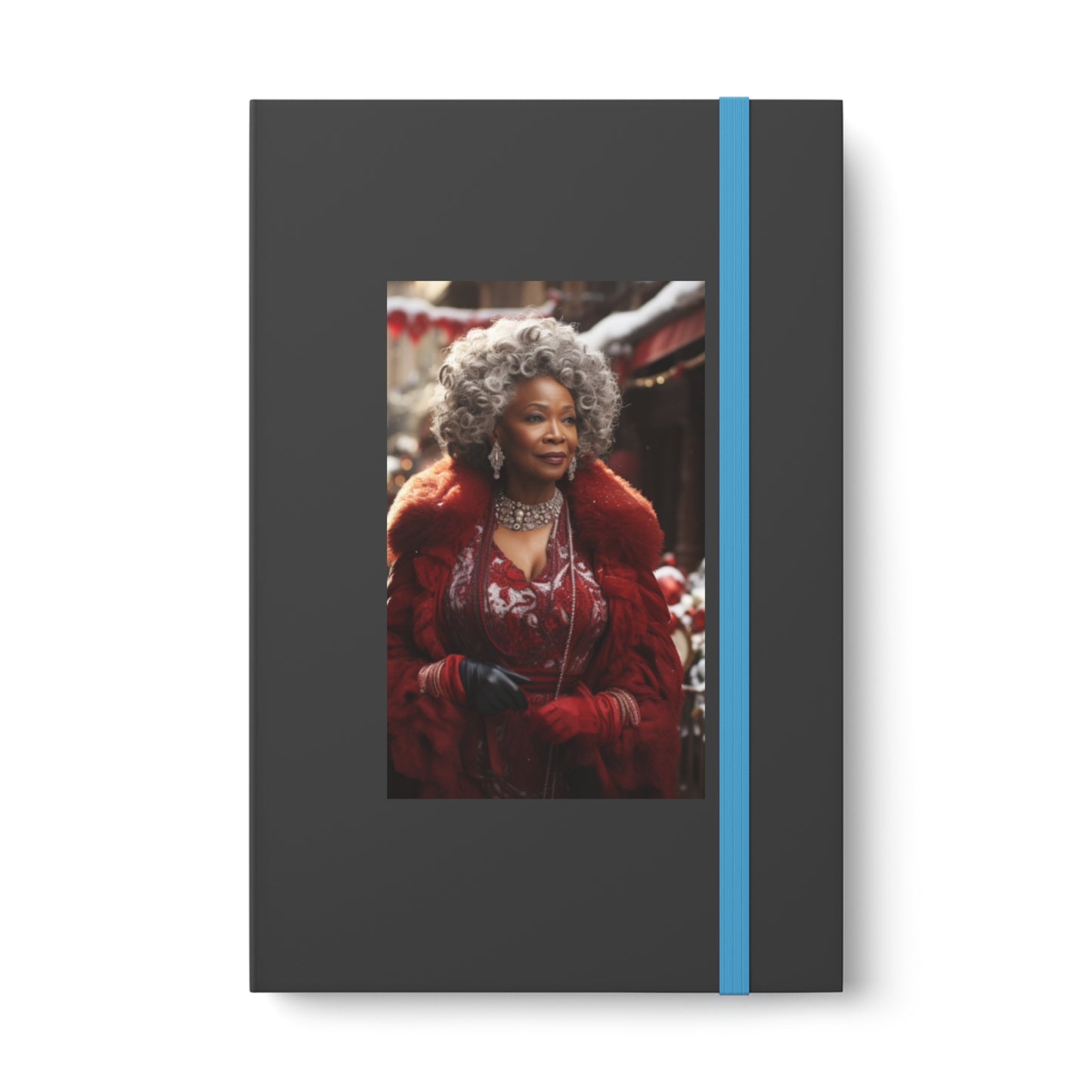 Queen Claus Cover Color Contrast Hardback Journal