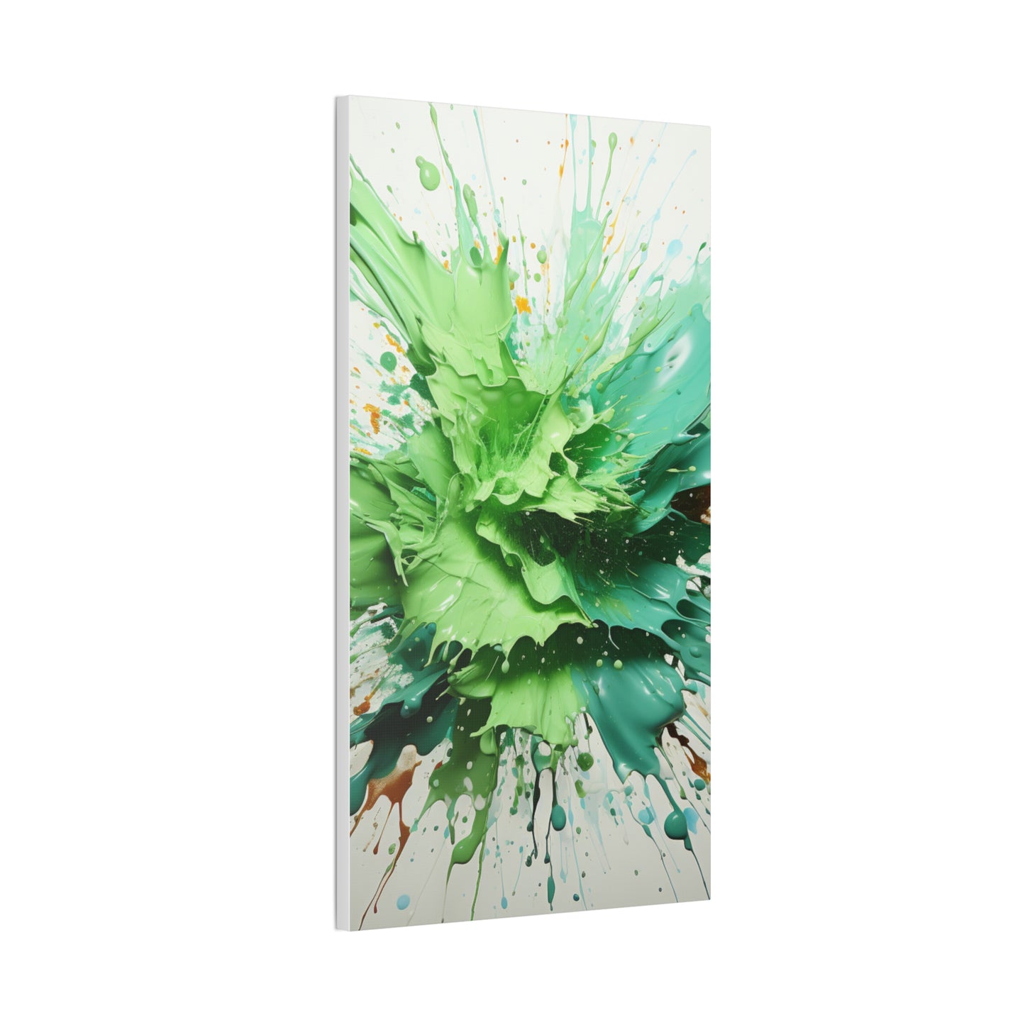 Acrylic Abstract Canvas Print - Richly Textured Artistry