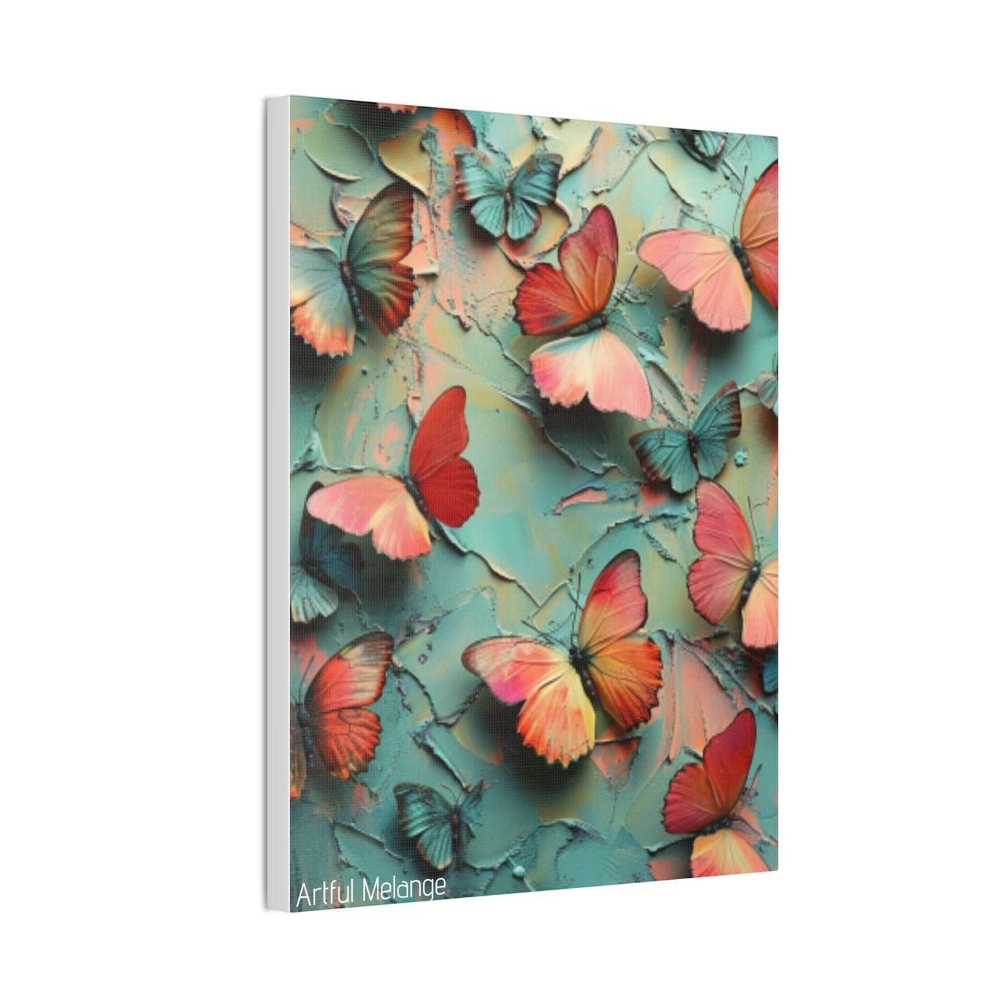 Fluttering Dreams: Butterfly Canvas Print Collection