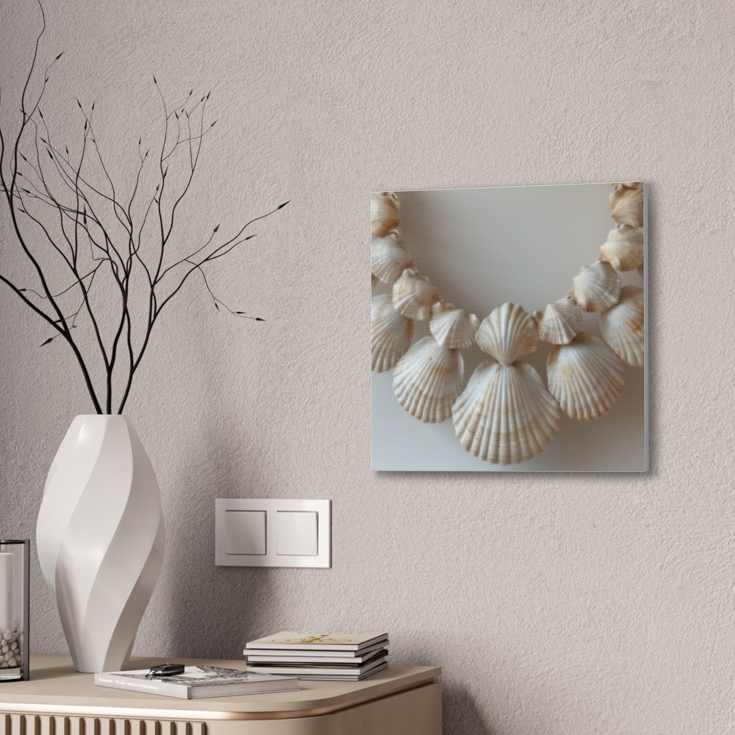 Seashell Serenity Canvas Print