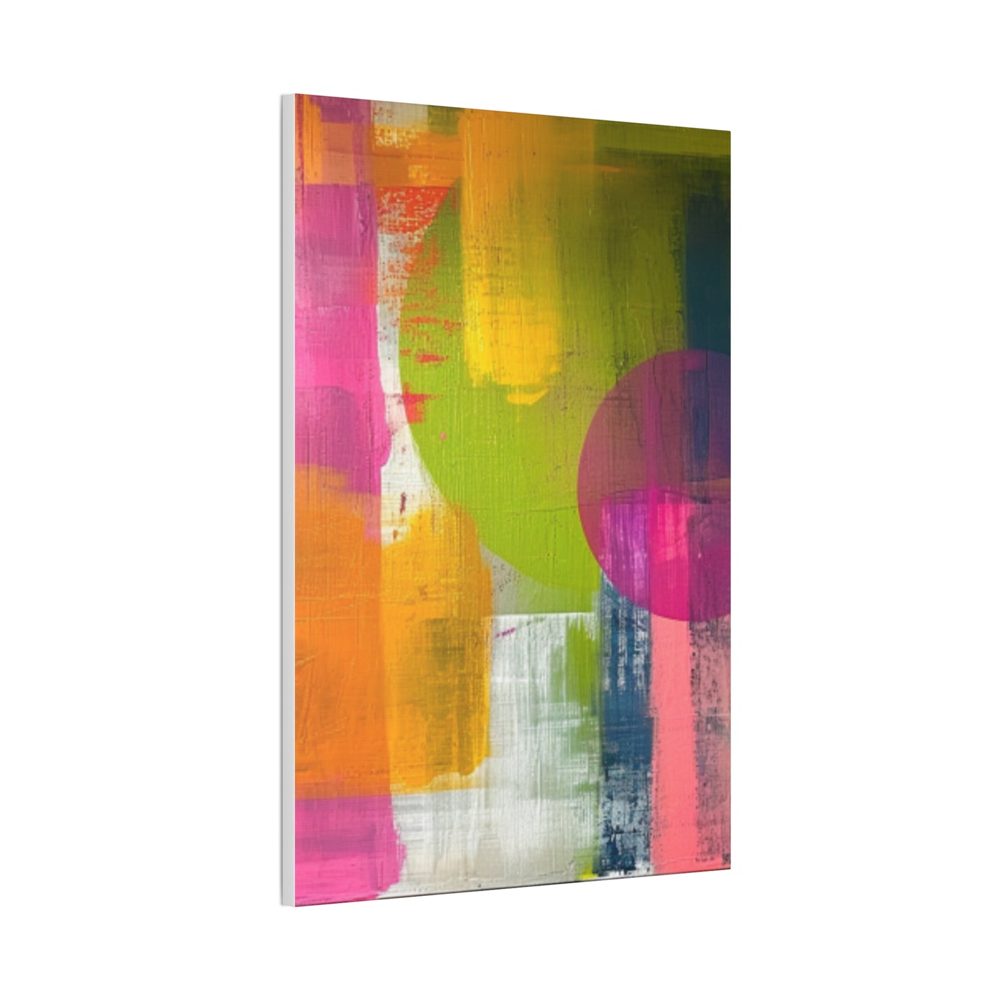 Primary Elegance: A Symphony of Sophistication Canvas Print