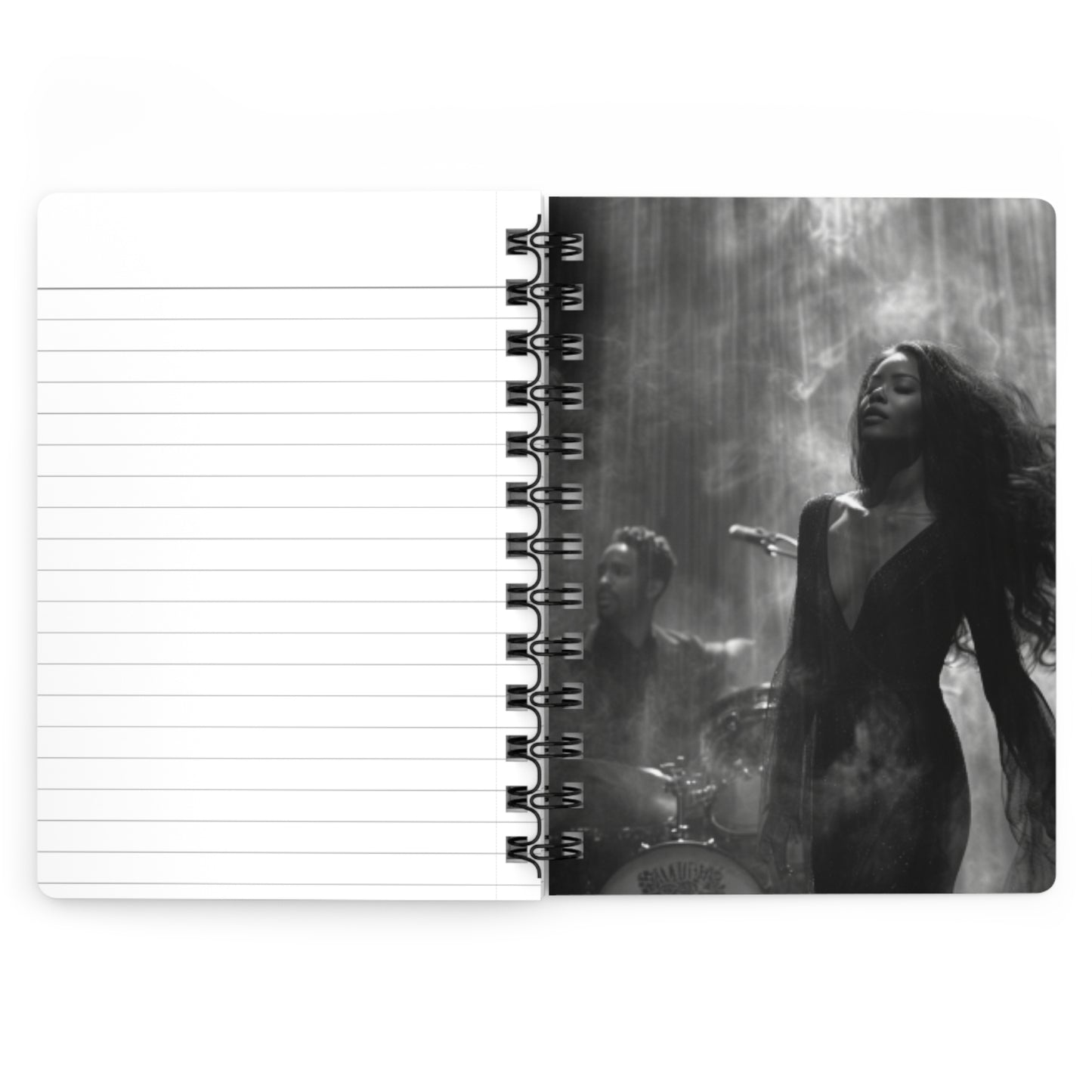 Harmony Heritage Black Brilliance Spiral Bound Journal