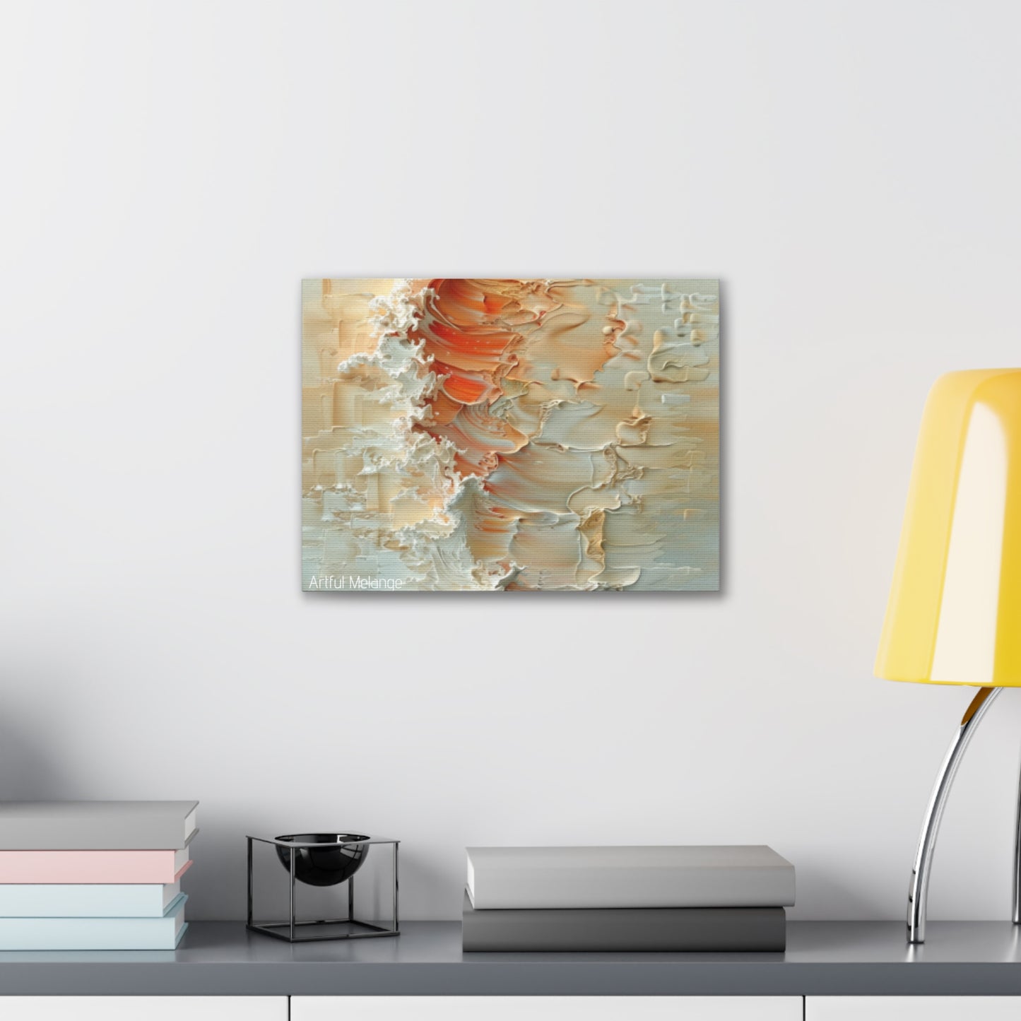 Primary Elegance: A Symphony of Sophistication Canvas Print