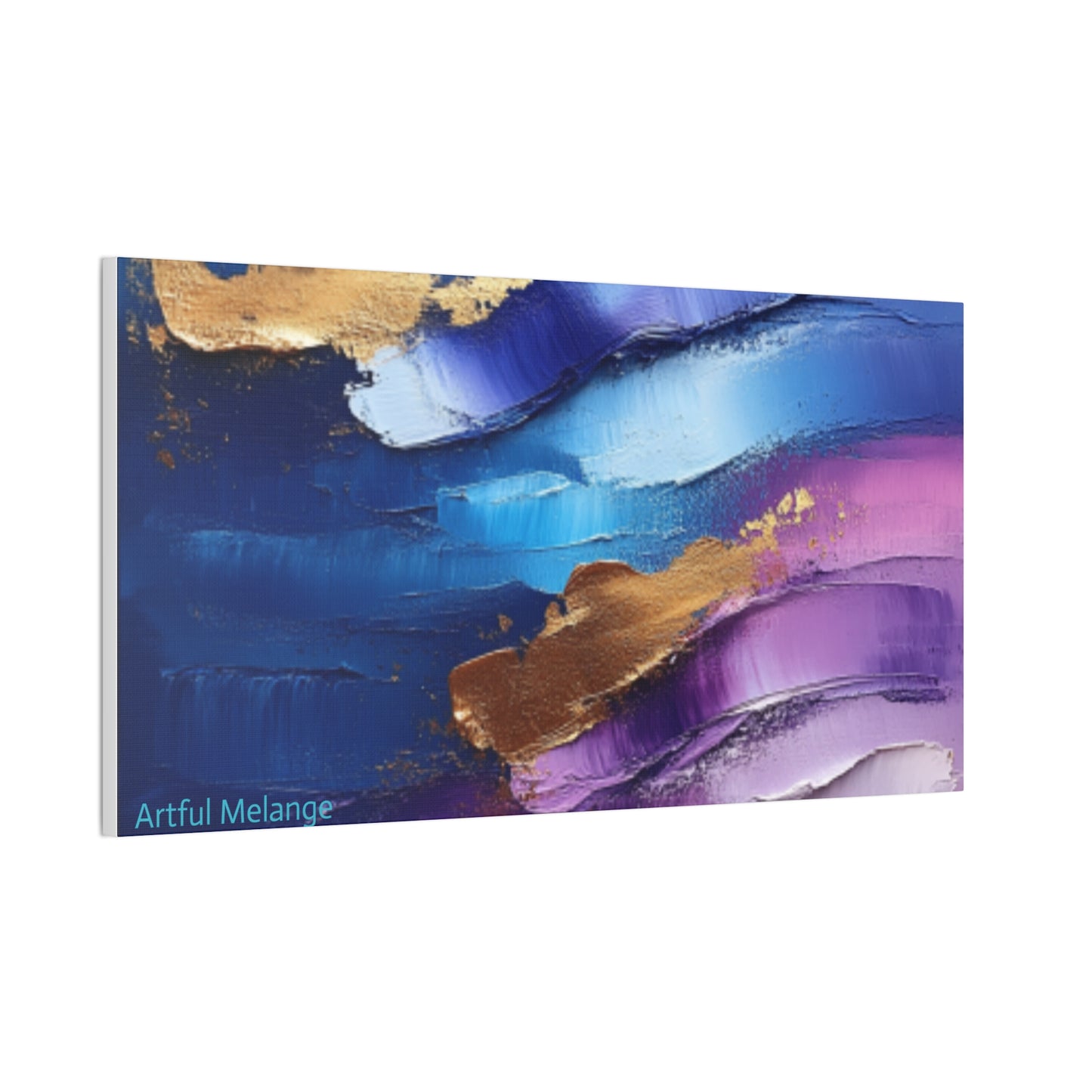 Acrylic Abstract Canvas Print - Richly Textured Artistry