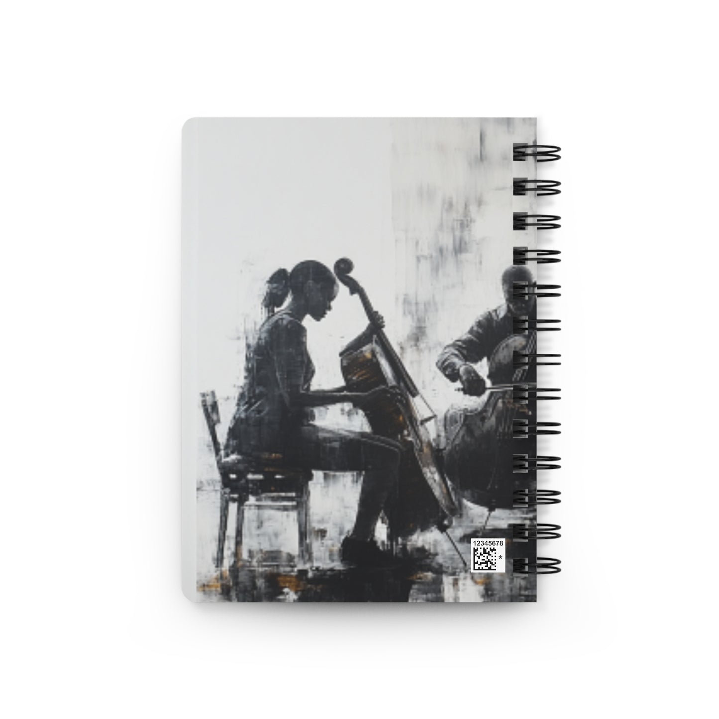 Harmony Heritage Black Brilliance Spiral Bound Journal