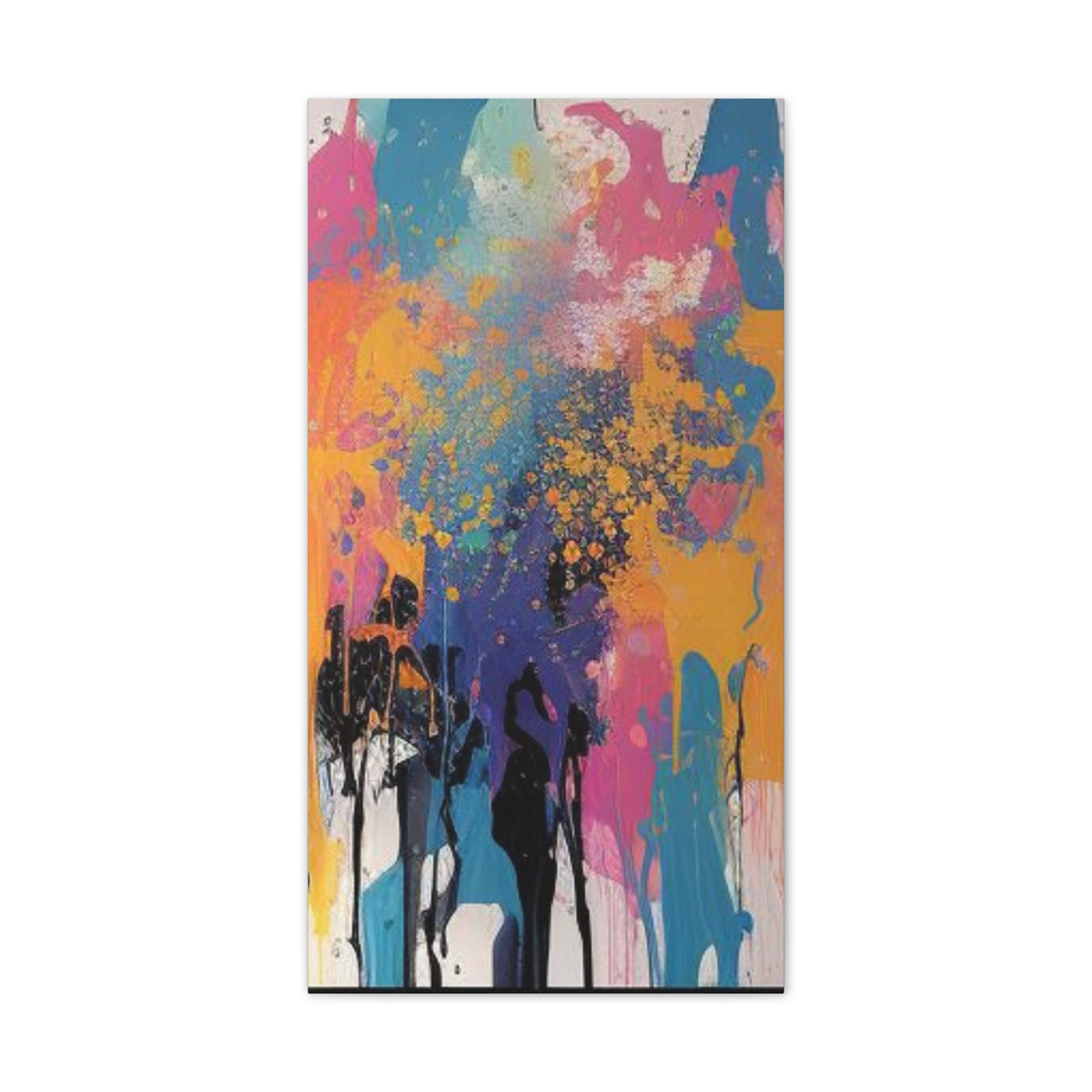 Primary Elegance: A Symphony of Sophistication Canvas Print